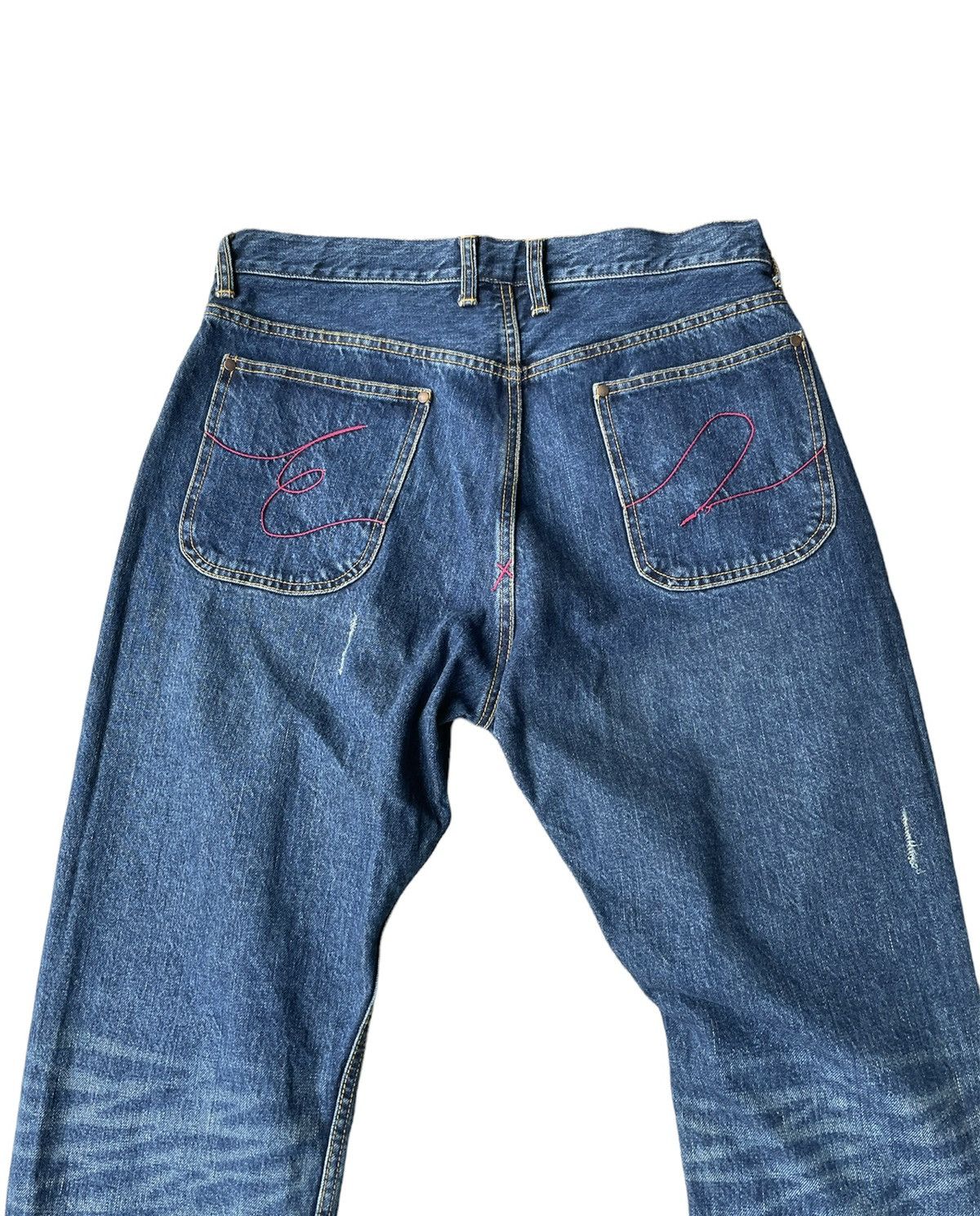 Japanese Brand × Vintage E2 Denim Japan Made Selvedge Denim Size US 34 / EU 50 - 15 Thumbnail