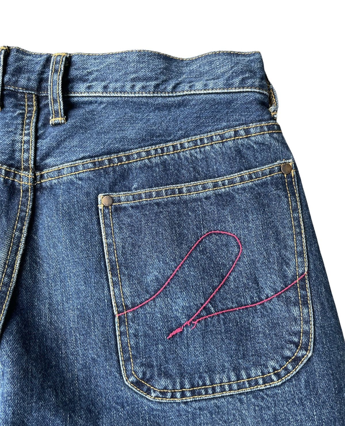 Japanese Brand × Vintage E2 Denim Japan Made Selvedge Denim Size US 34 / EU 50 - 18 Thumbnail