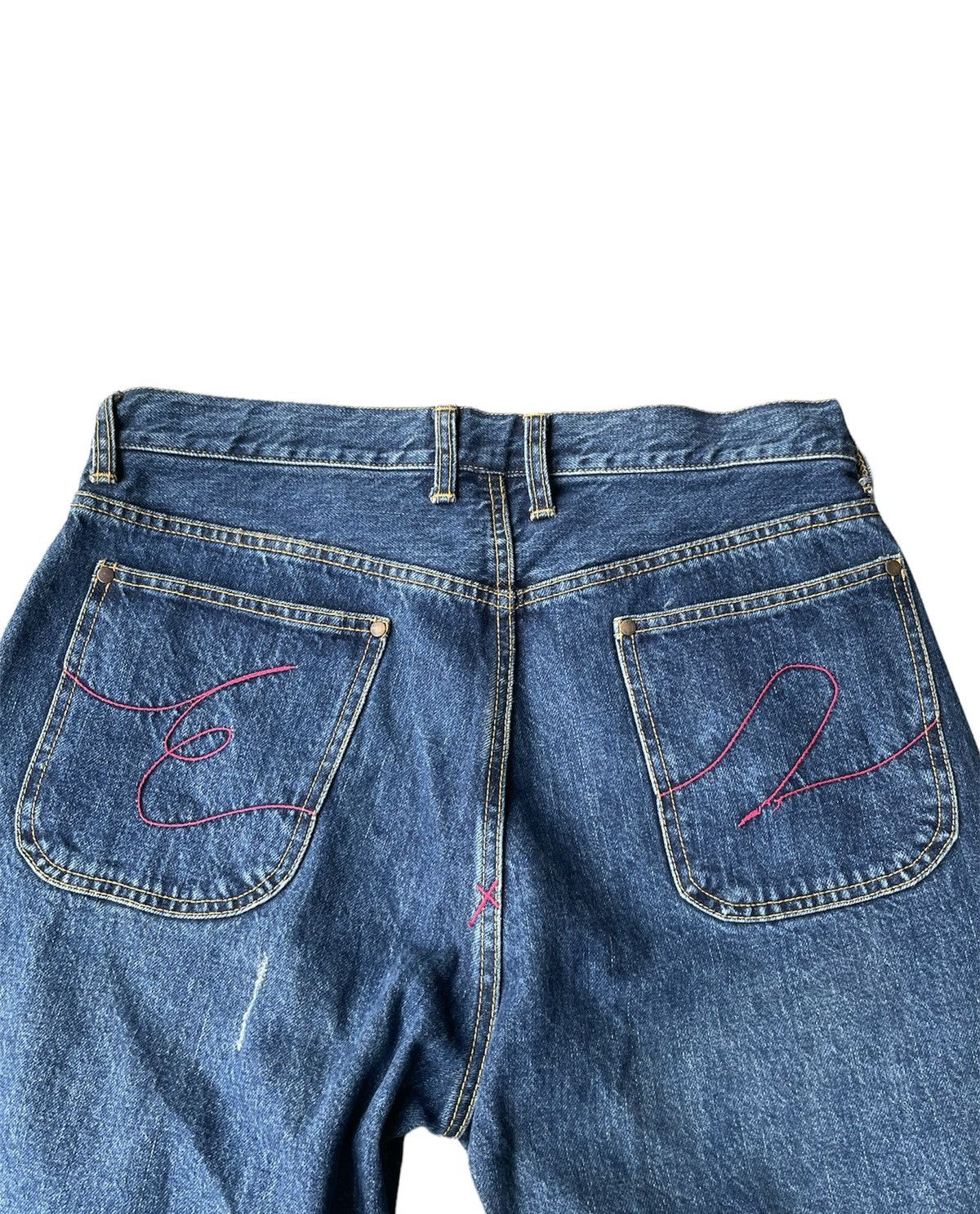 Japanese Brand × Vintage E2 Denim Japan Made Selvedge Denim Size US 34 / EU 50 - 17 Thumbnail