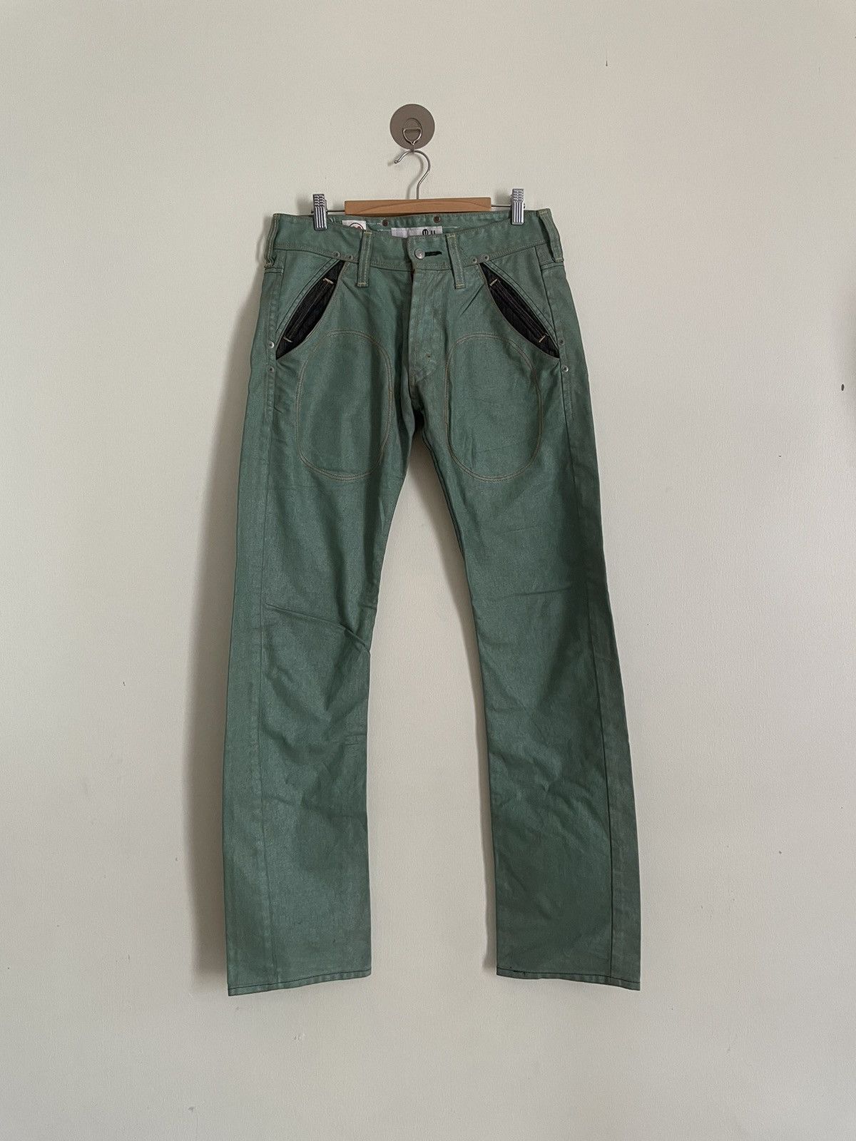 Japanese Brand Steel U.U jeans Size US 33 - 1 Thumbnail