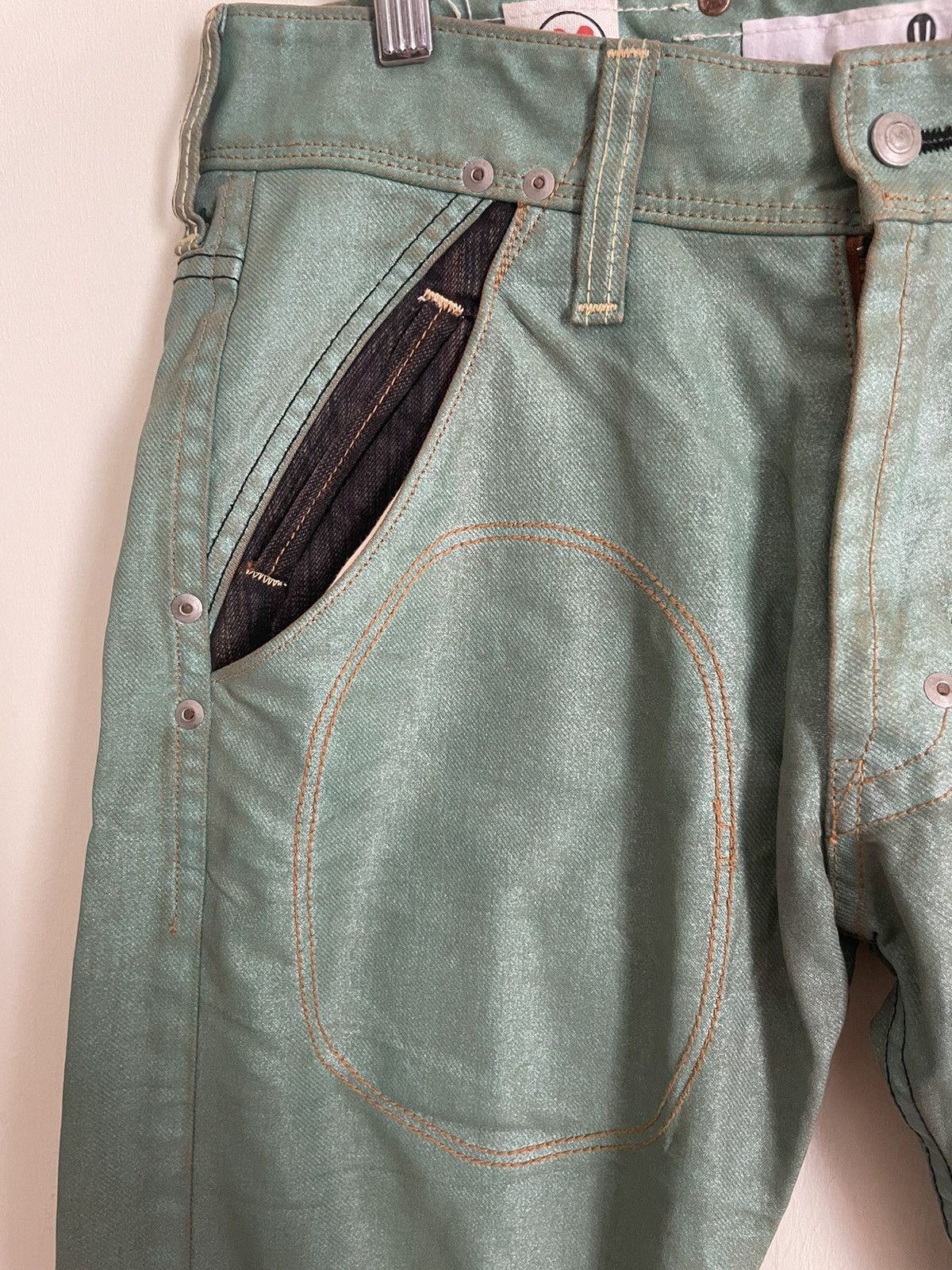 Japanese Brand Steel U.U jeans Size US 33 - 3 Thumbnail