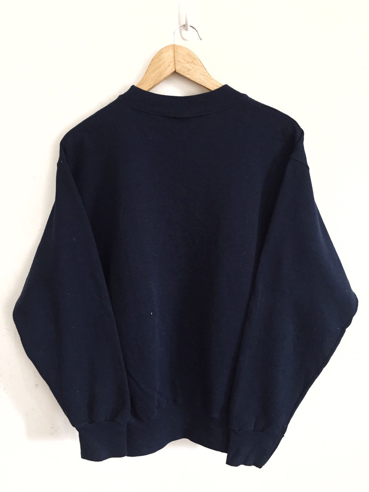 Vintage 80s Disney Mickey Big Printed Navy Blue Jumper Size US M / EU 48-50 / 2 - 3 Thumbnail