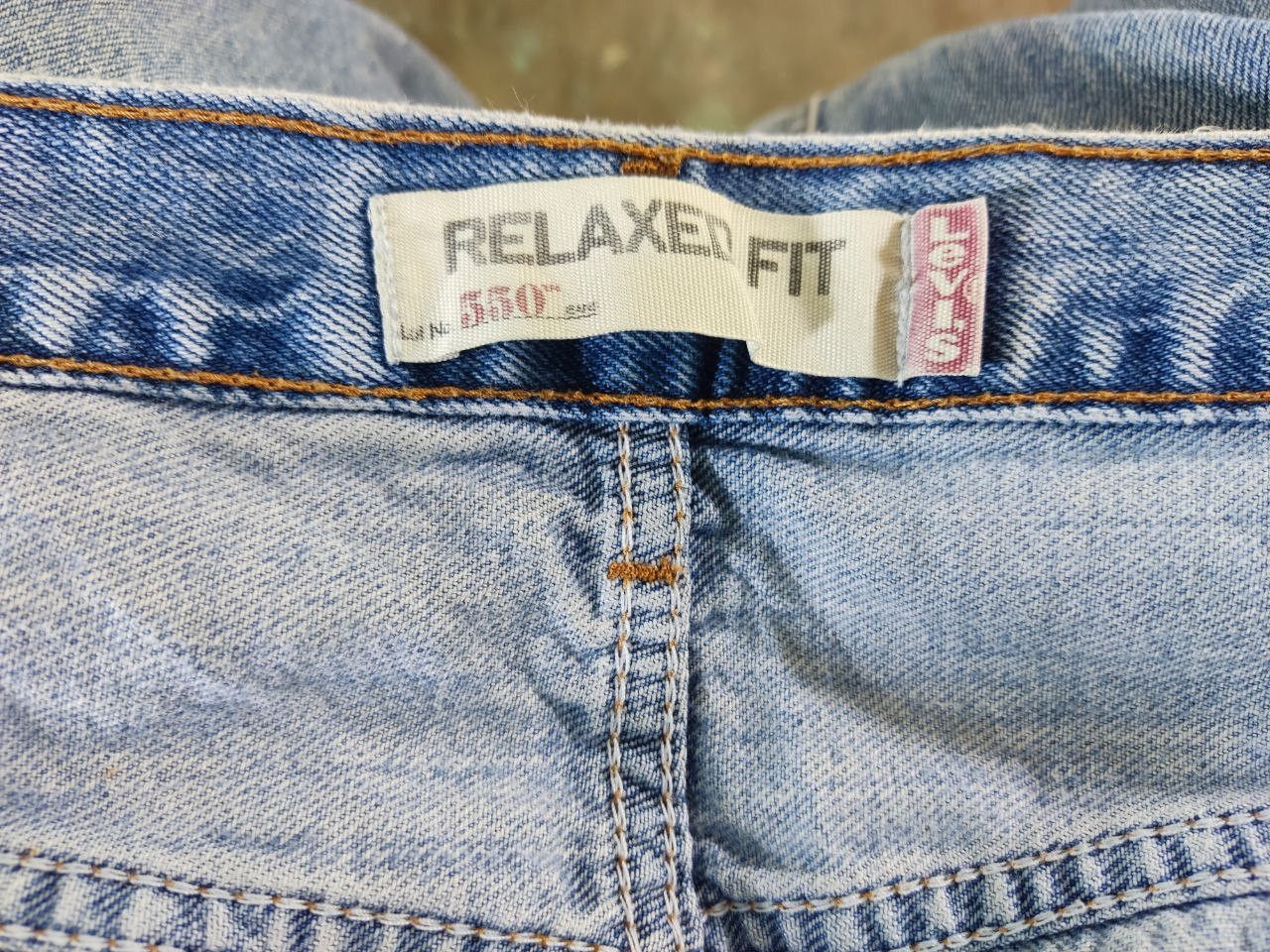 Levi's vintage levis 550 relaxed fit denim Size US 34 / EU 50 - 6 Thumbnail