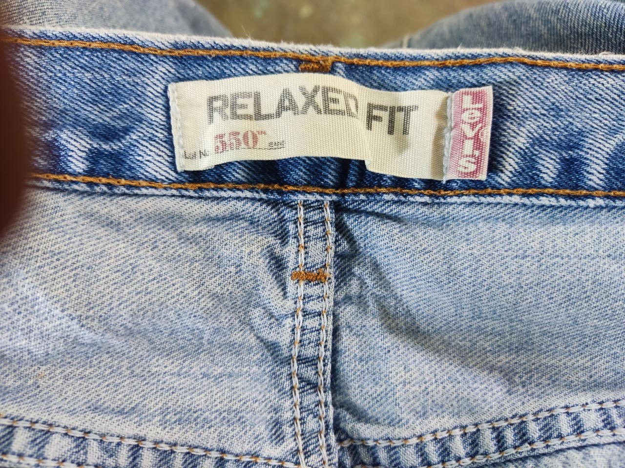 Levi's vintage levis 550 relaxed fit denim Size US 34 / EU 50 - 8 Thumbnail