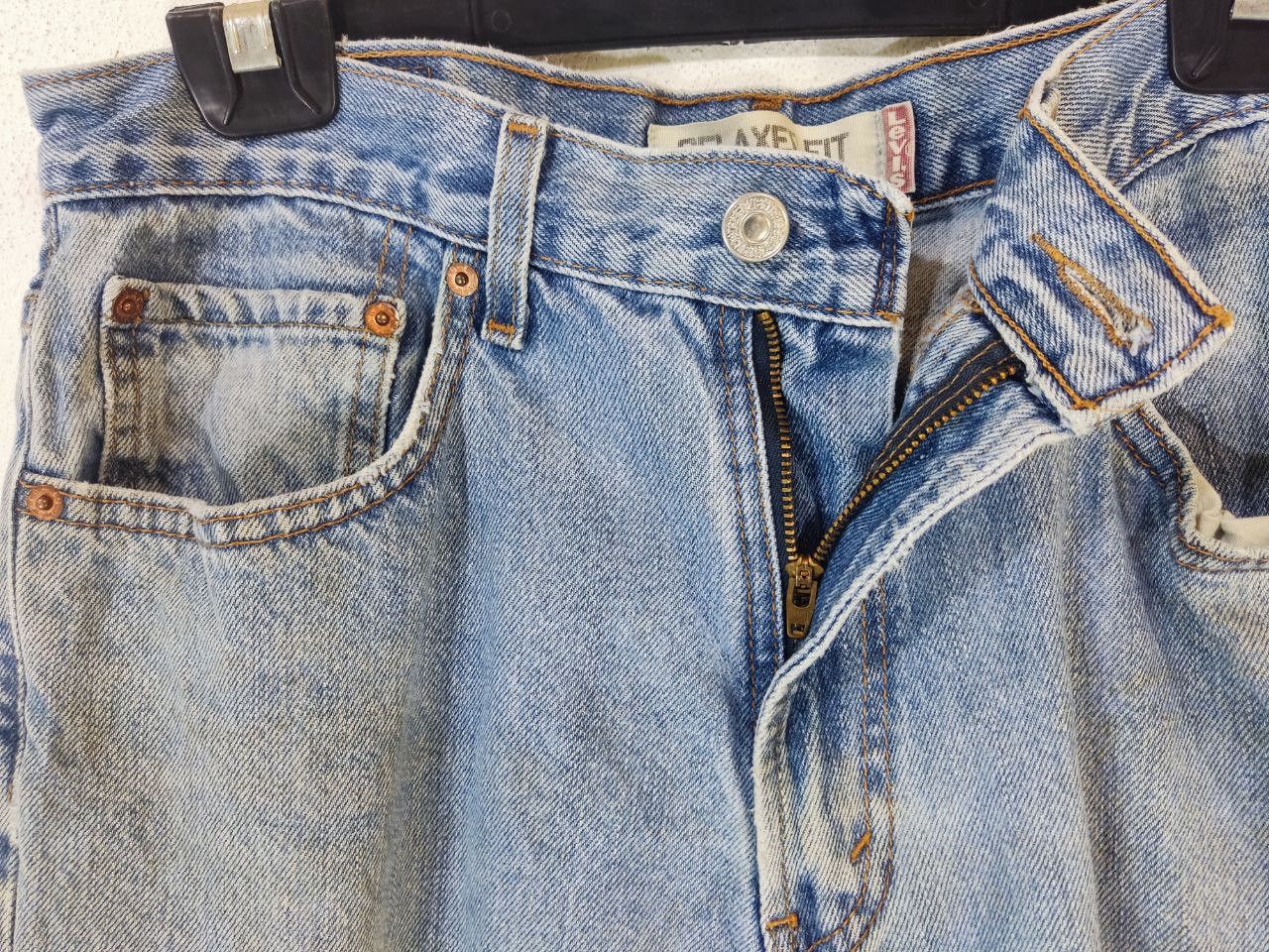 Levi's vintage levis 550 relaxed fit denim Size US 34 / EU 50 - 7 Thumbnail
