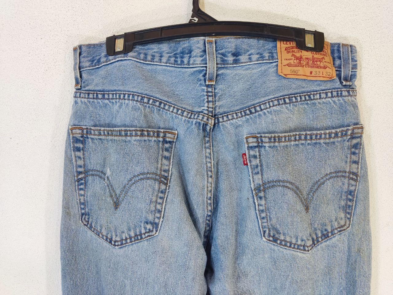 Levi's vintage levis 550 relaxed fit denim Size US 34 / EU 50 - 12 Thumbnail