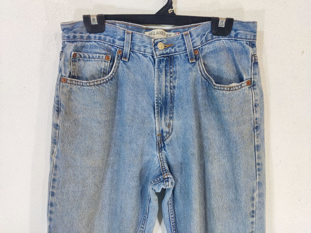 Levi's vintage levis 550 relaxed fit denim Size US 34 / EU 50 - 9 Thumbnail