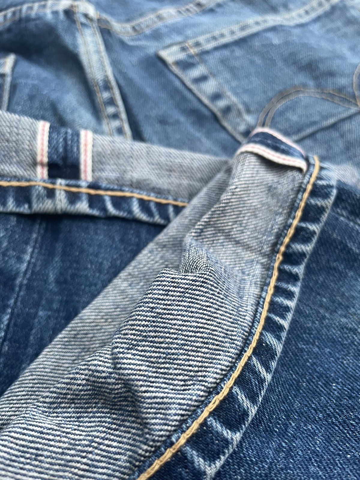 Japanese Brand × Vintage Vintage BARTACK Selvedge Denim Size US 28 / EU 44 - 10 Thumbnail