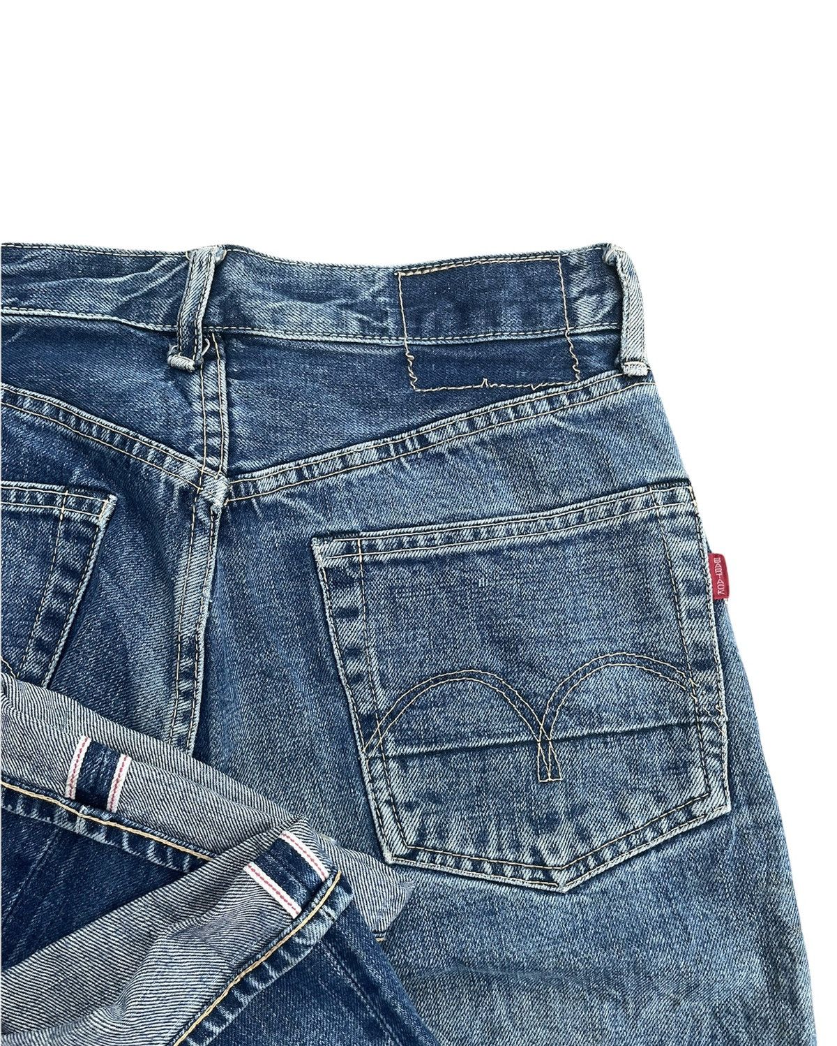 Japanese Brand × Vintage Vintage BARTACK Selvedge Denim Size US 28 / EU 44 - 9 Thumbnail
