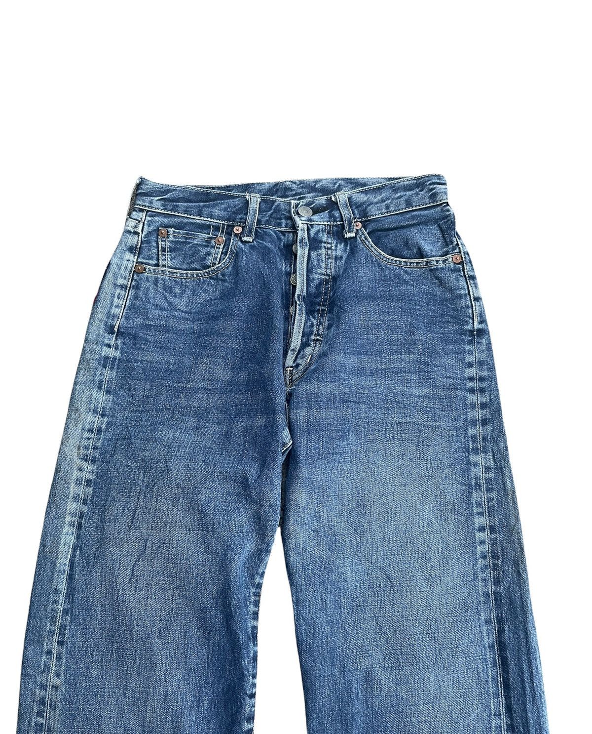 Japanese Brand × Vintage Vintage BARTACK Selvedge Denim Size US 28 / EU 44 - 3 Thumbnail