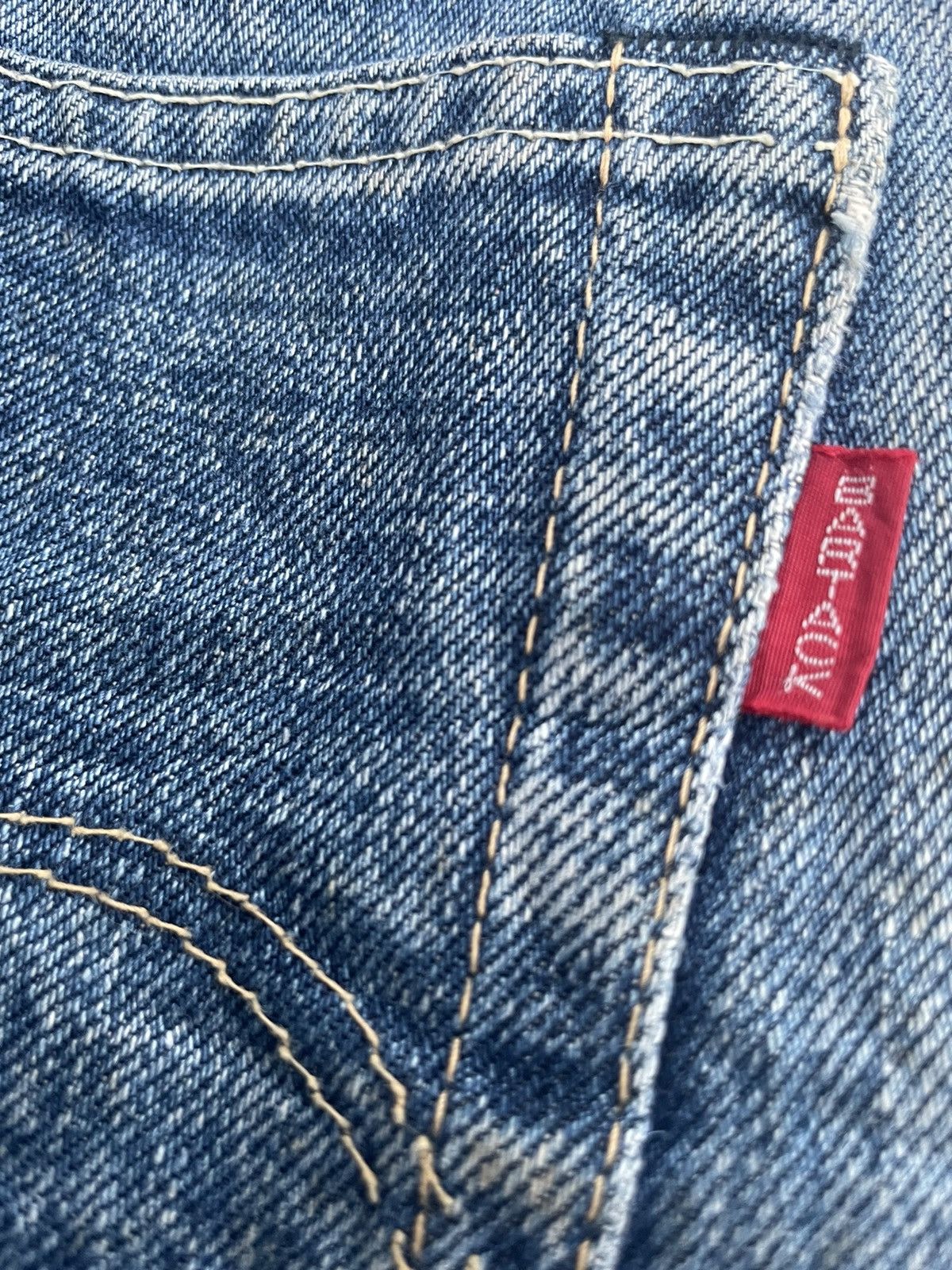 Japanese Brand × Vintage Vintage BARTACK Selvedge Denim Size US 28 / EU 44 - 11 Thumbnail