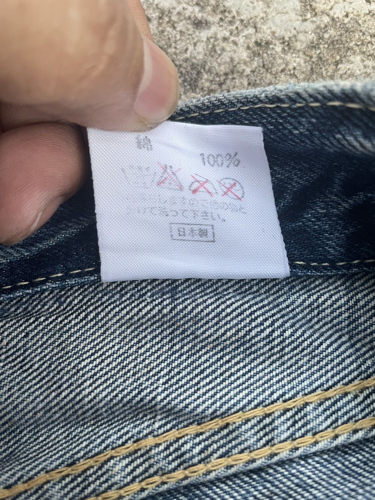 Japanese Brand × Vintage Vintage BARTACK Selvedge Denim Size US 28 / EU 44 - 13 Thumbnail