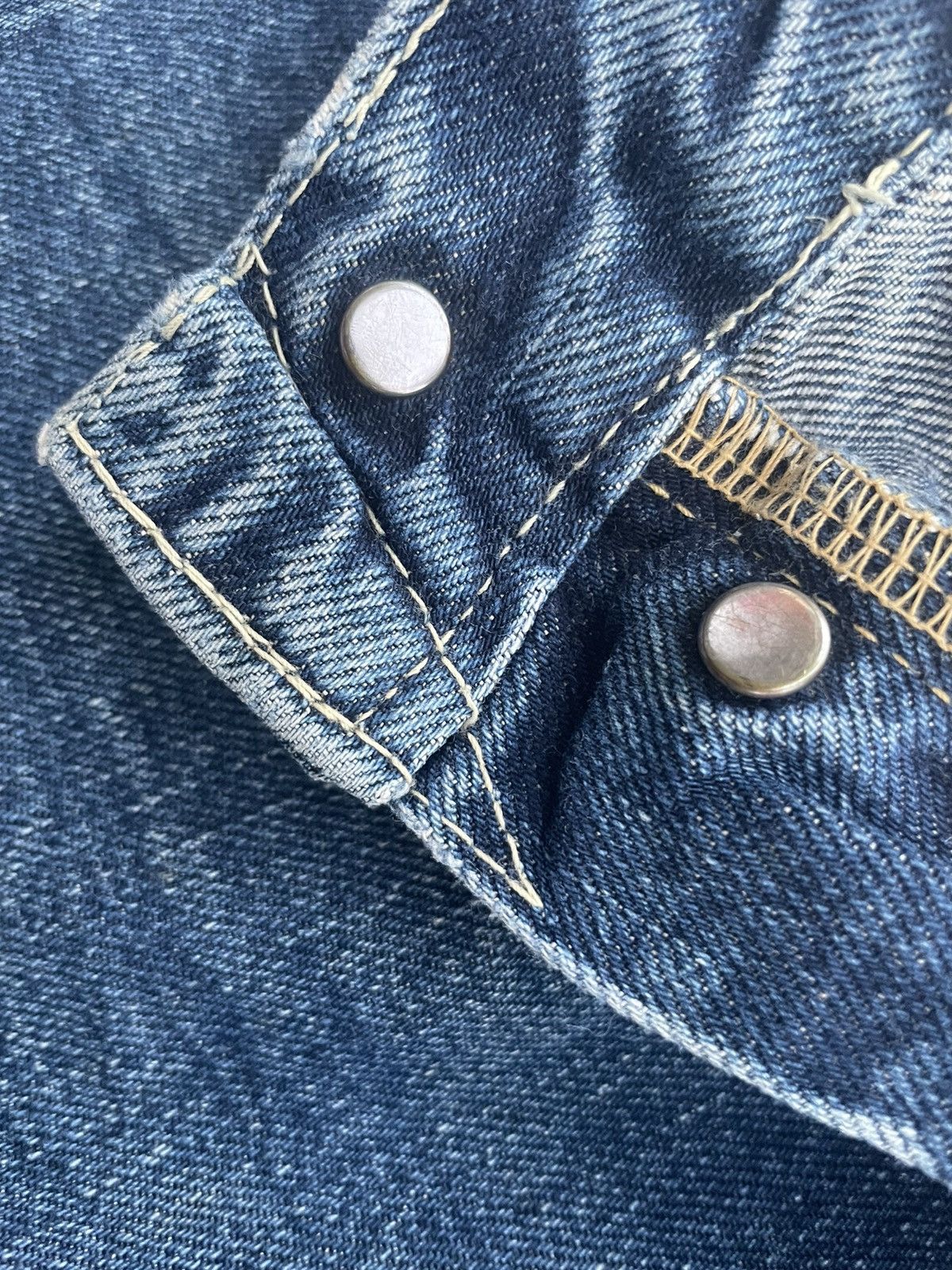 Japanese Brand × Vintage Vintage BARTACK Selvedge Denim Size US 28 / EU 44 - 12 Thumbnail