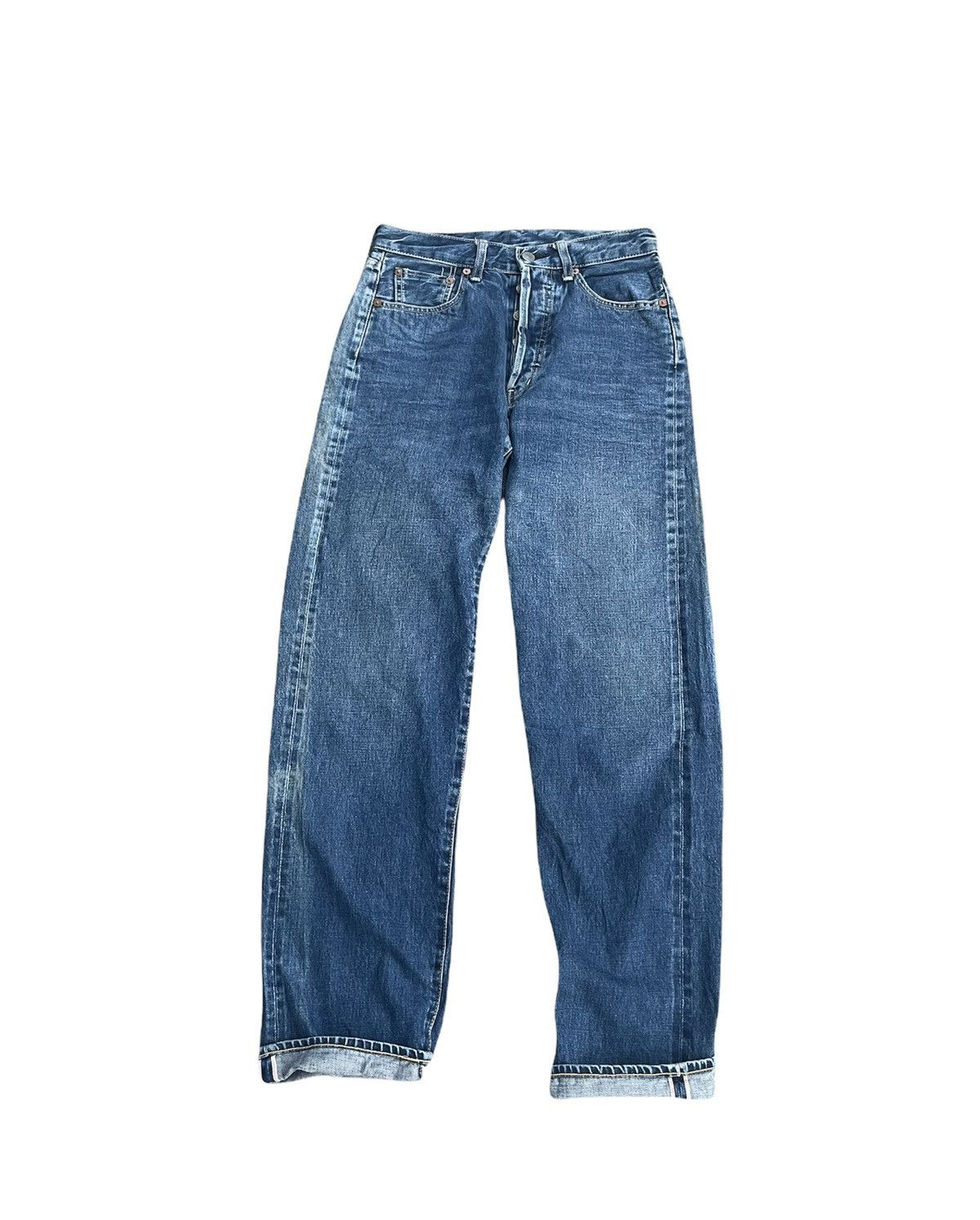 Japanese Brand × Vintage Vintage BARTACK Selvedge Denim Size US 28 / EU 44 - 1 Thumbnail