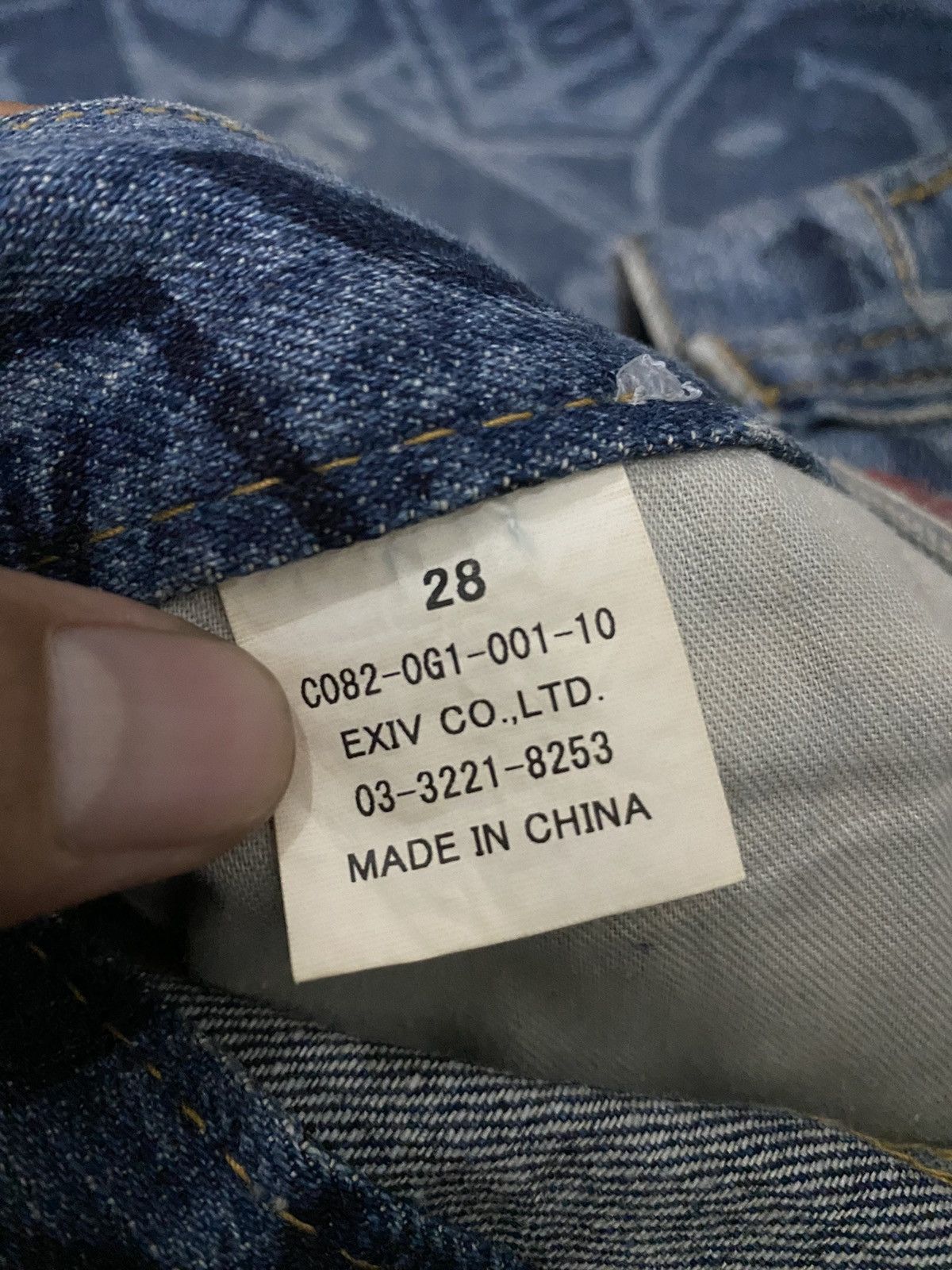 Japanese Brand × Vintage Offer‼️Vintage Co&Lu Fullprint Japanese Distress Denim Jeans Size US 34 / EU 50 - 6 Thumbnail