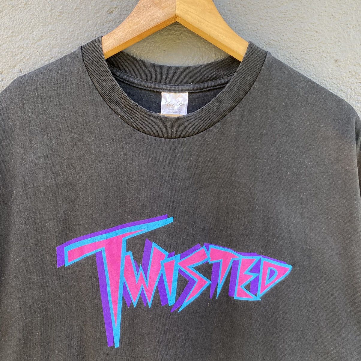 Vintage Thrashed Faded Lush Life Twisted Streetwear ERD GRUNGE TEE Size US L / EU 52-54 / 3 - 2 Thumbnail