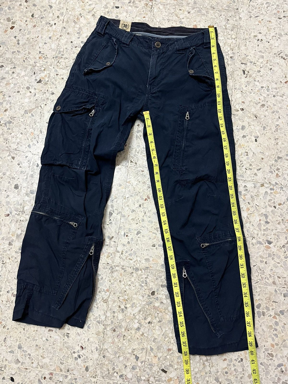 Polo Ralph Lauren Polo Ralph Lauren multi-pocket cargo rare design Size US 33 - 16 Thumbnail