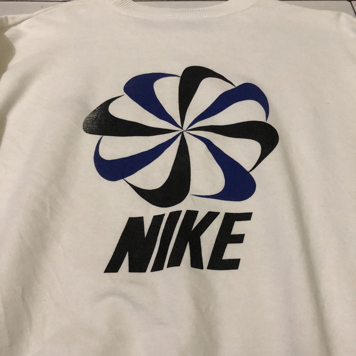 Vintage Vintage Sweatshirt 90s NIKE PINEWHEEL Big Logo Size US L / EU 52-54 / 3 - 3 Thumbnail