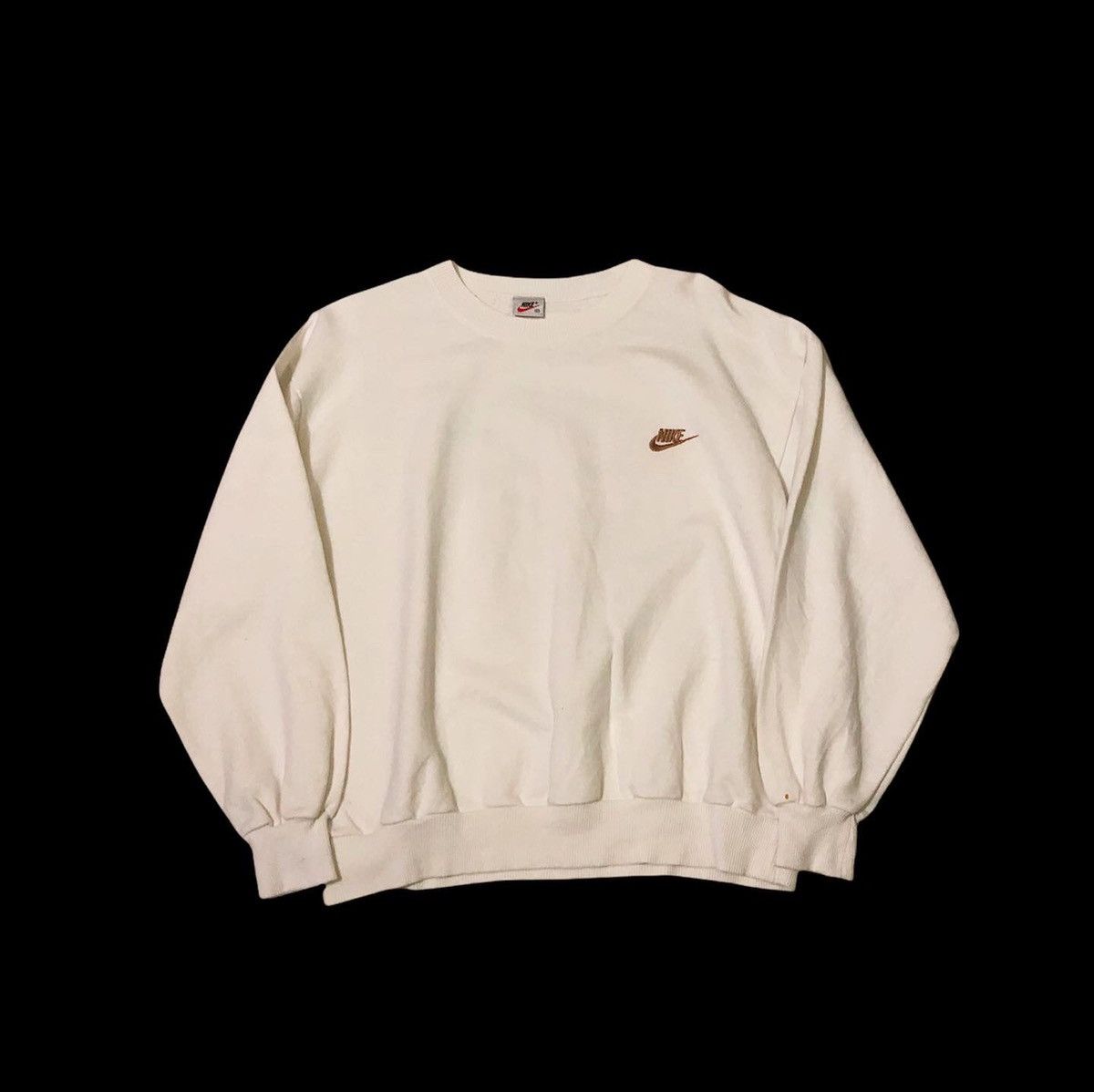 Vintage Vintage Sweatshirt 90s NIKE PINEWHEEL Big Logo Size US L / EU 52-54 / 3 - 2 Thumbnail
