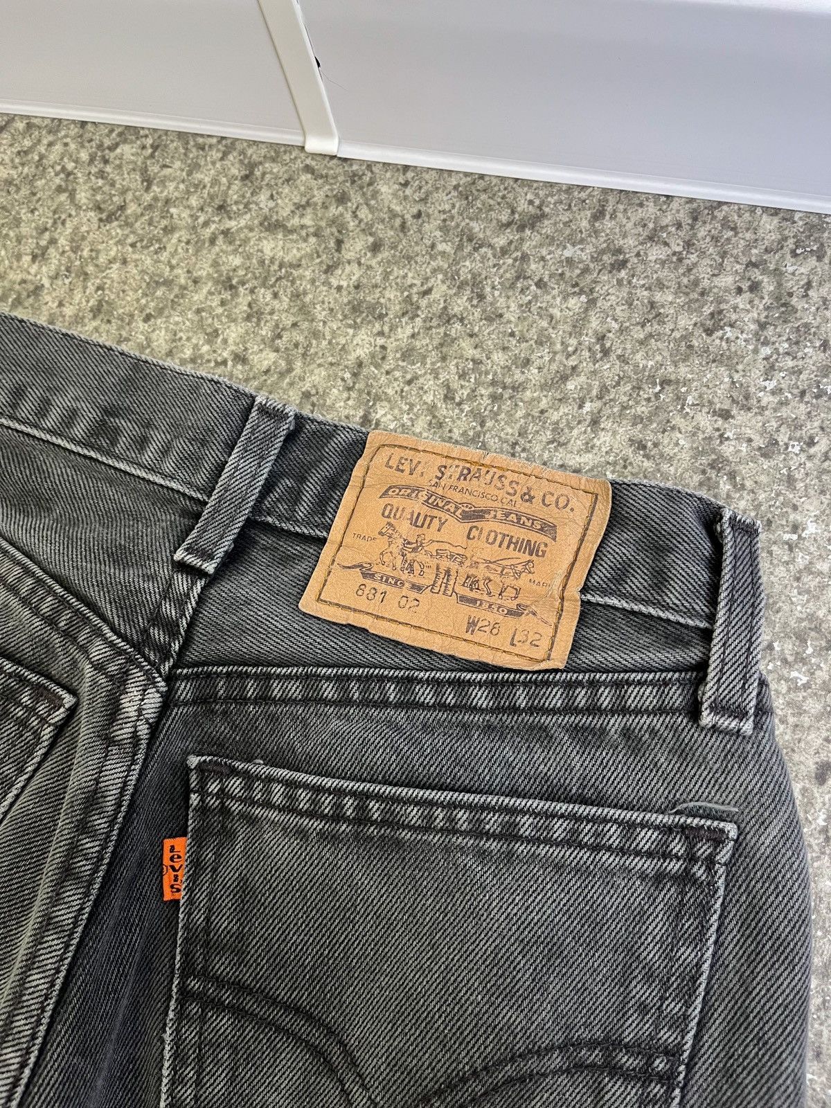 Levi's × Levi's Vintage Clothing × Vintage VINTAGE LEVI’S 881 02 JEANS MENS SIZE W28 L 32 Size US 28 / EU 44 - 5 Thumbnail