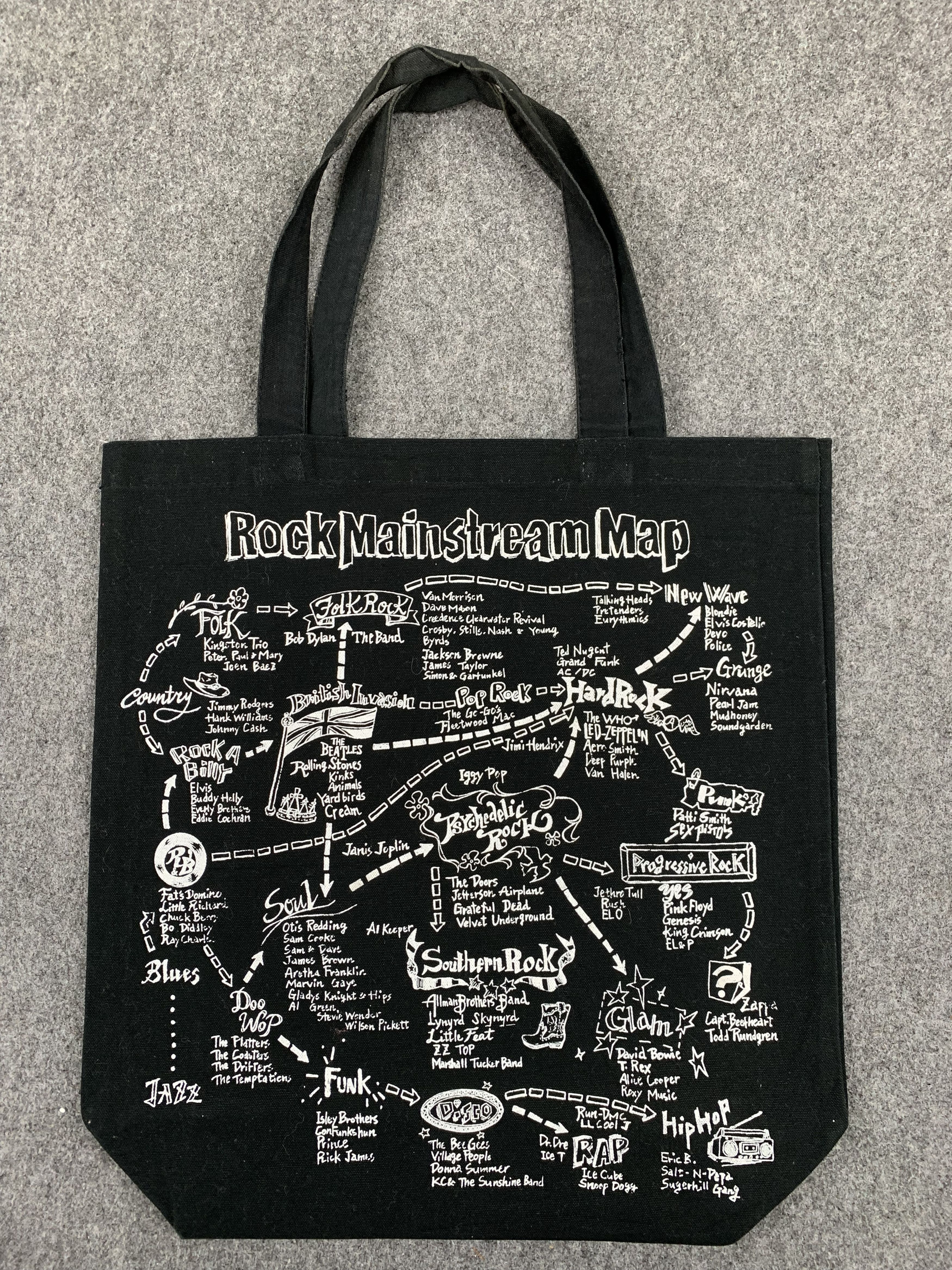 Vintage Vintage Kurt Cobain Quote Crossbody Bag Size ONE SIZE - 5 Thumbnail