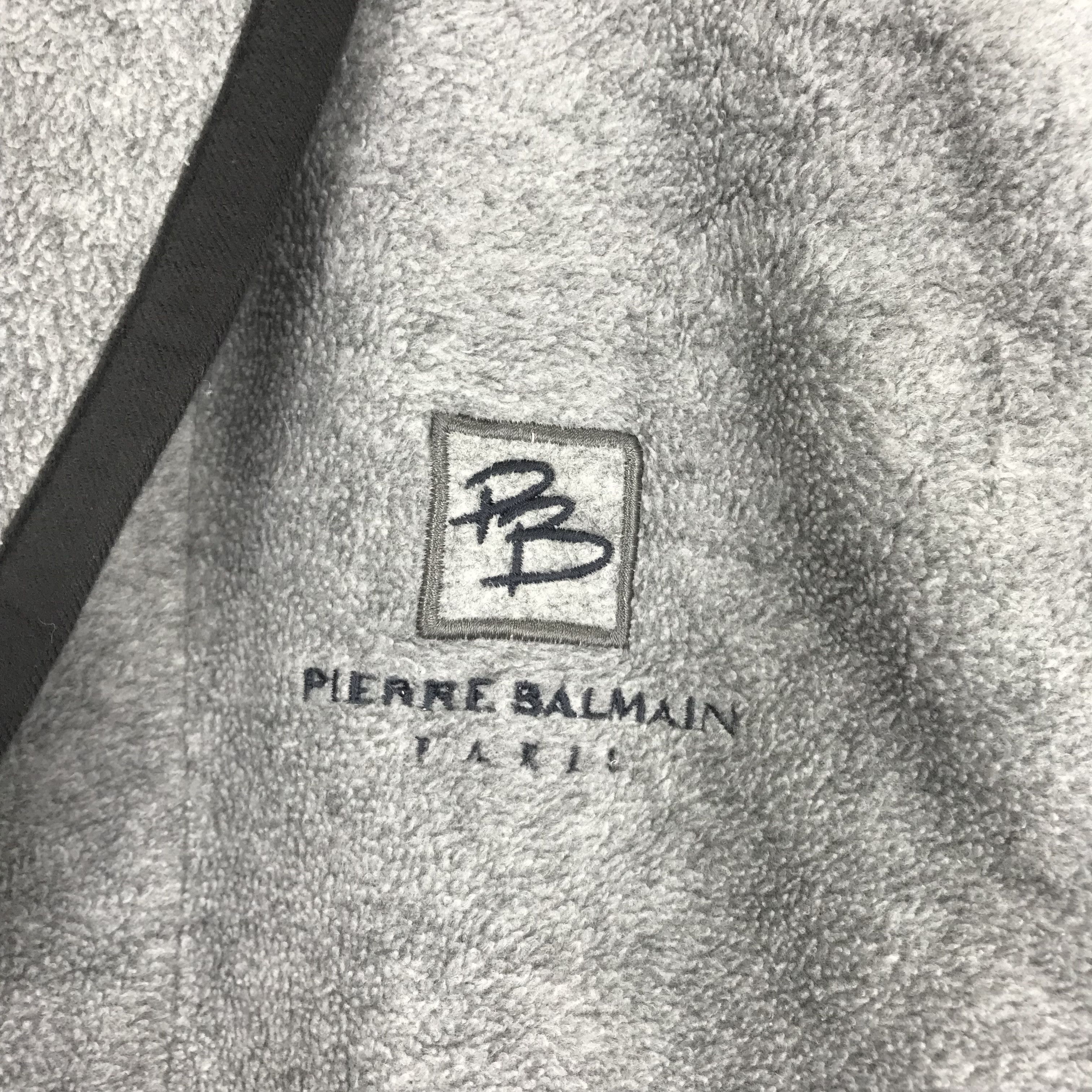 Japanese Brand Vintage Pierre Balmain Fleece Warmer Knitted Sweater Size US L / EU 52-54 / 3 - 5 Thumbnail