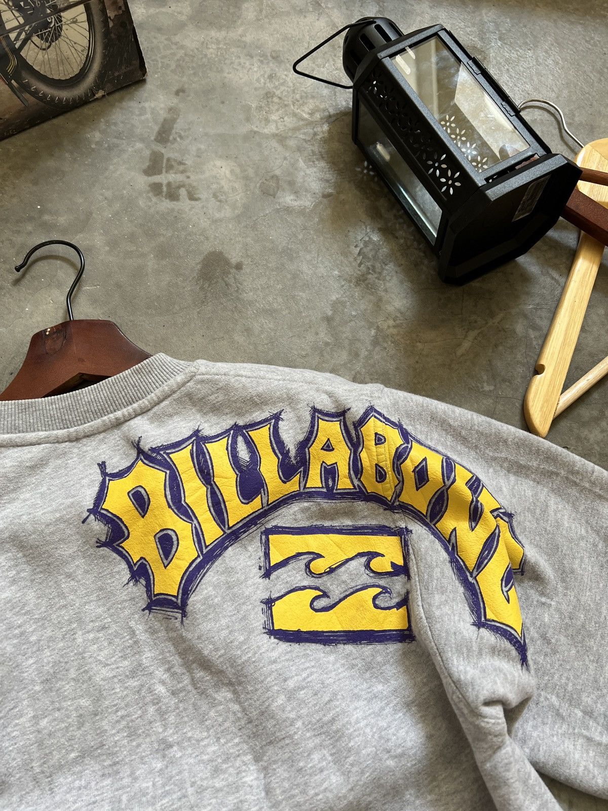 Billabong × Vintage Vintage 🏴‍☠️ 90s Bilabong Crewneck Sweatshirt Size US M / EU 48-50 / 2 - 9 Thumbnail