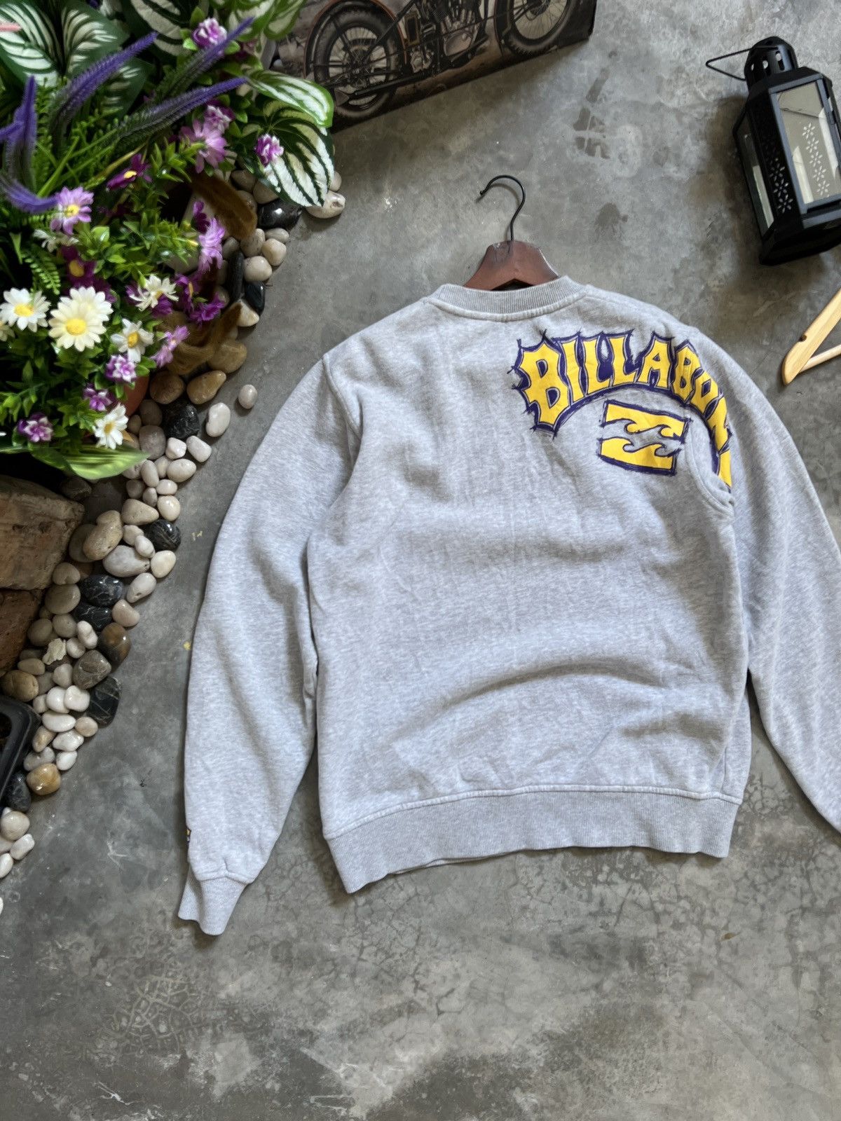 Billabong × Vintage Vintage 🏴‍☠️ 90s Bilabong Crewneck Sweatshirt Size US M / EU 48-50 / 2 - 3 Thumbnail