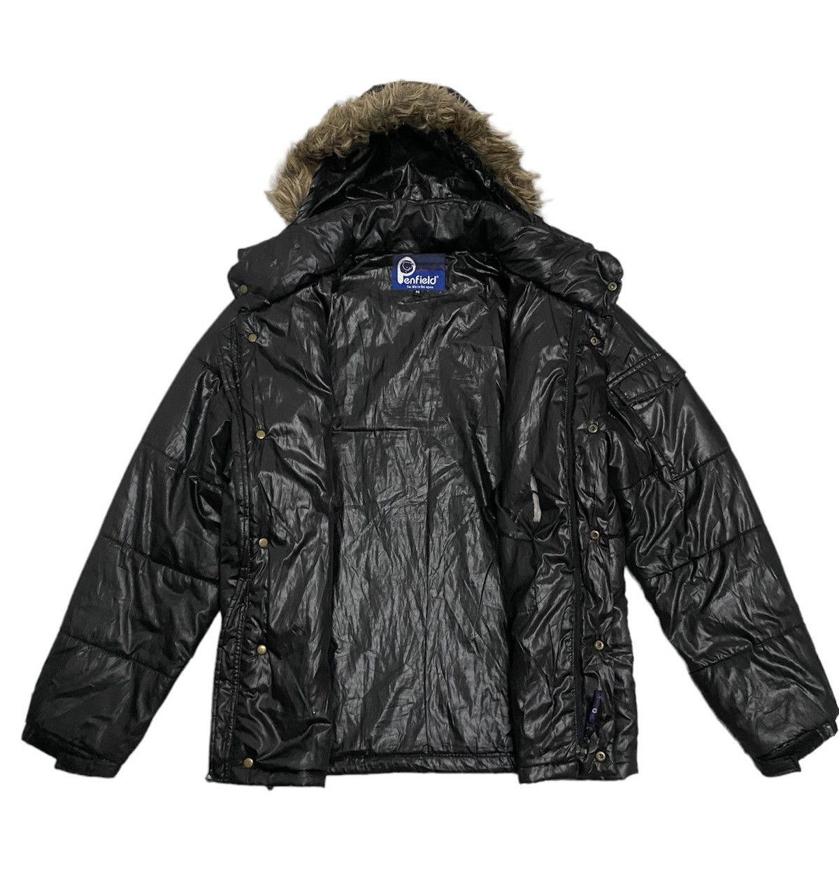 Penfield × Vintage Vintage Penfield Fur Hoodie Puffer Jacket Size US M / EU 48-50 / 2 - 20 Thumbnail