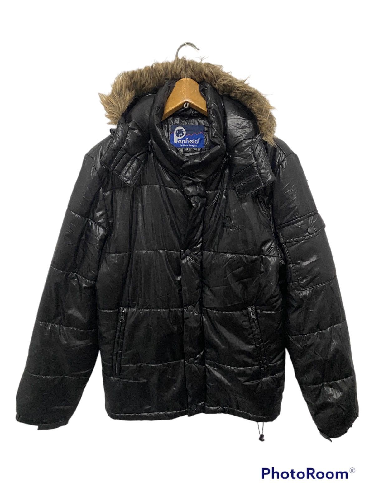 Penfield × Vintage Vintage Penfield Fur Hoodie Puffer Jacket Size US M / EU 48-50 / 2 - 2 Thumbnail