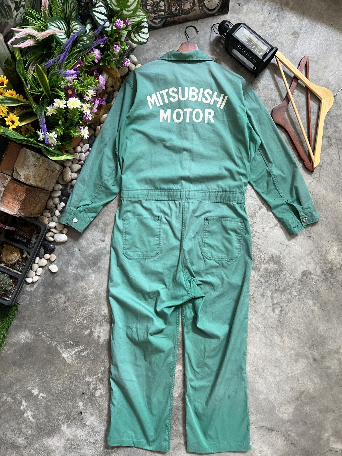Vintage Mitaubishi Motor Coverall