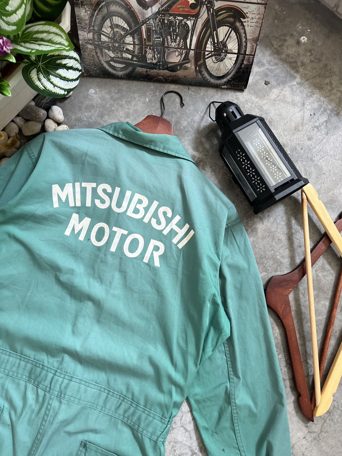Vintage Vintage Mitaubishi Motor Coverall Size US 32 / EU 48 - 9 Thumbnail