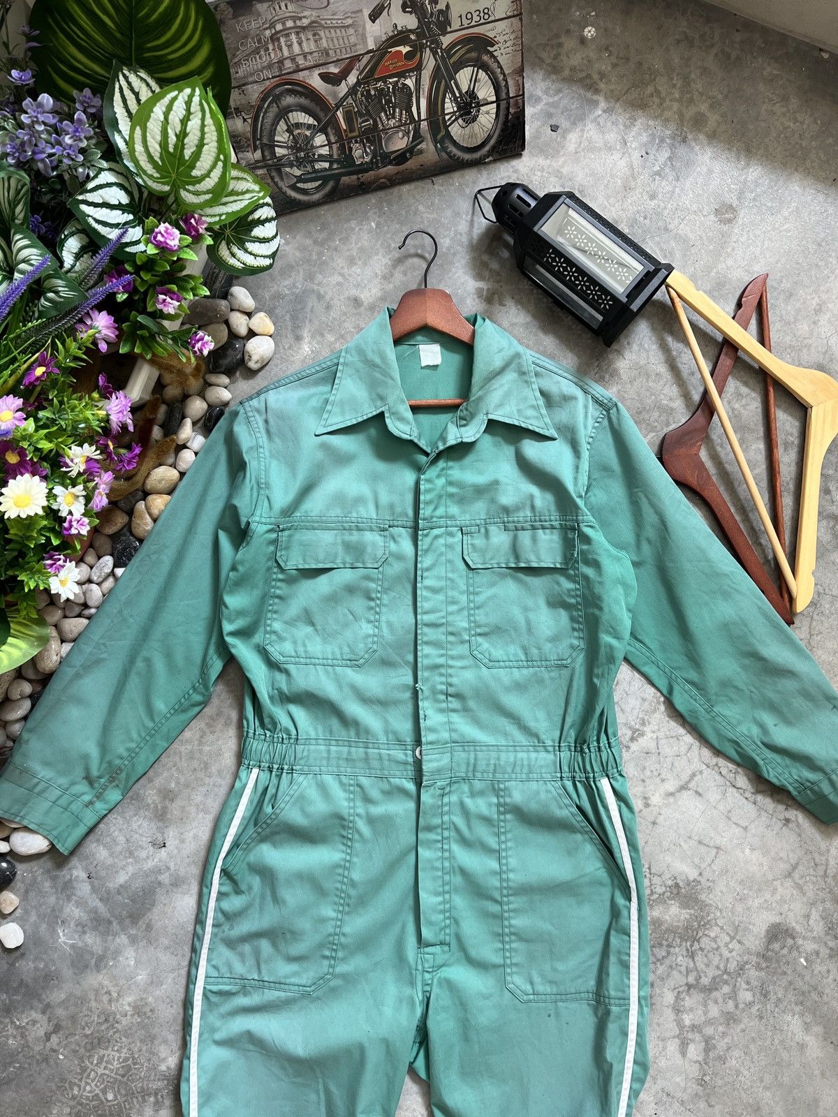 Vintage Vintage Mitaubishi Motor Coverall Size US 32 / EU 48 - 7 Thumbnail