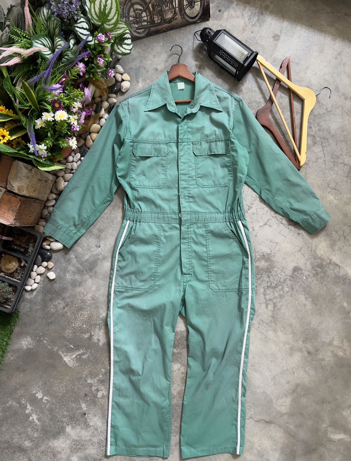 Vintage Vintage Mitaubishi Motor Coverall Size US 32 / EU 48 - 6 Thumbnail