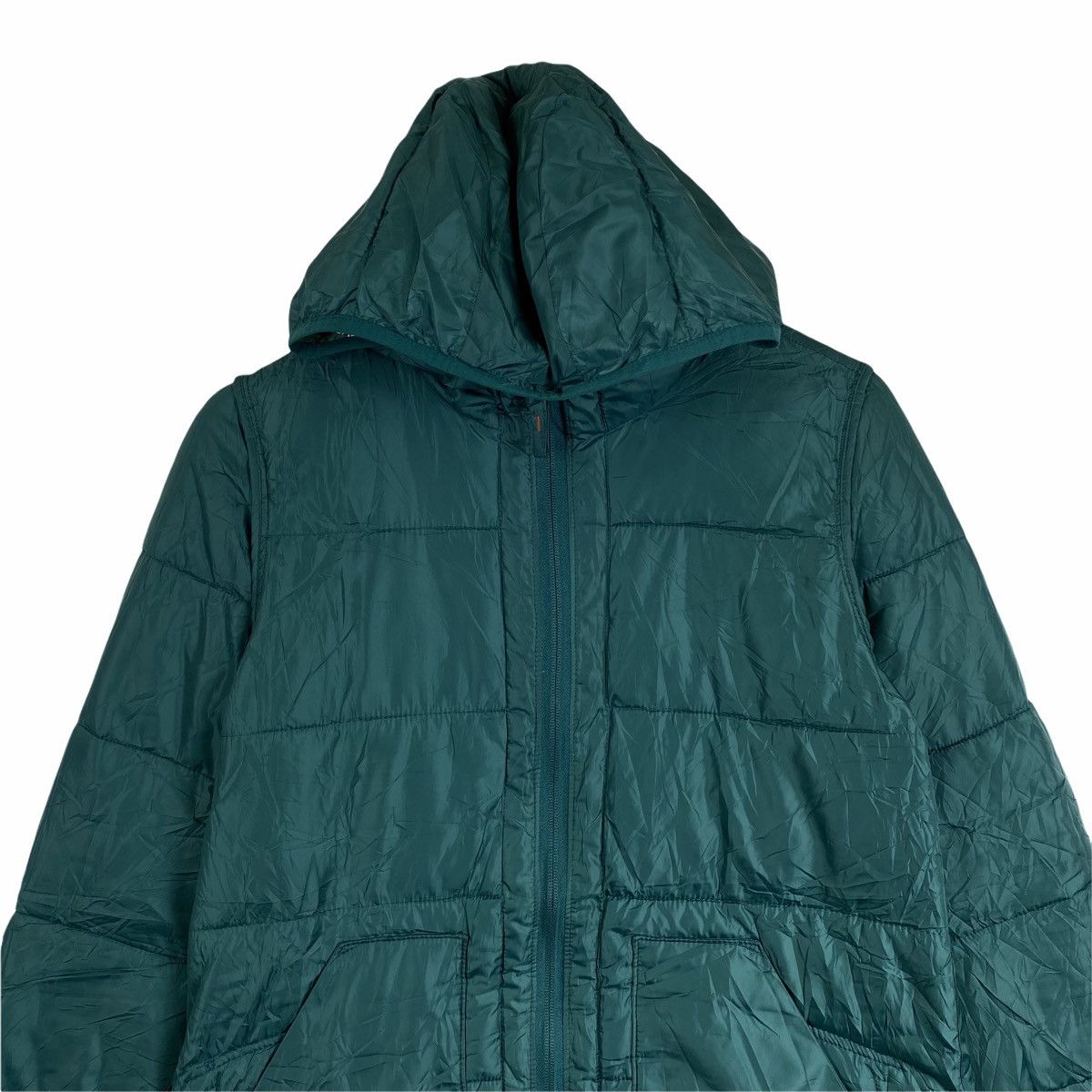 Japanese Brand × Vintage Vintage CUBE SUGAR Motif Flower Design Quilted Hoodie Jacket Size US M / EU 48-50 / 2 - 8 Thumbnail
