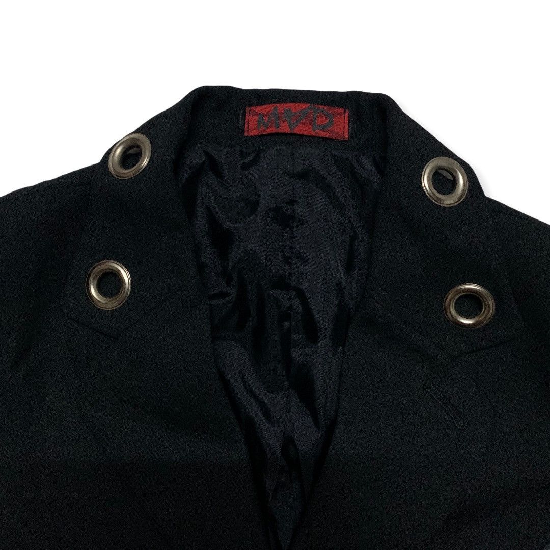 Japanese Brand × Seditionaries Mad Punk Boys Multi Zipper Pin Punk Style Jacket Blazer Size US M / EU 48-50 / 2 - 6 Thumbnail