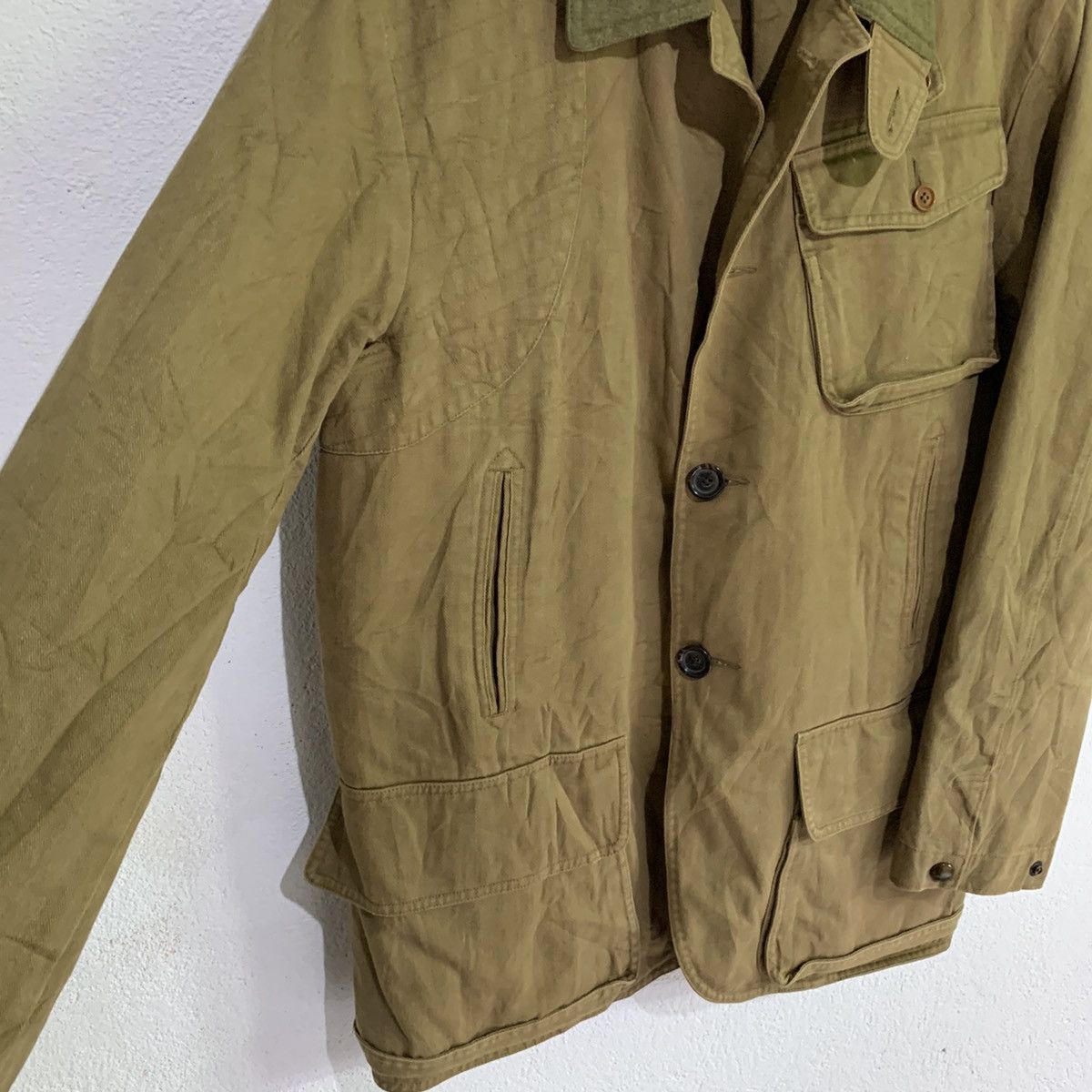 Polo Ralph Lauren × Ralph Lauren Vintage 90s' Workwear Tactical Utility Multi Pocket Jacket Size US M / EU 48-50 / 2 - 13 Thumbnail