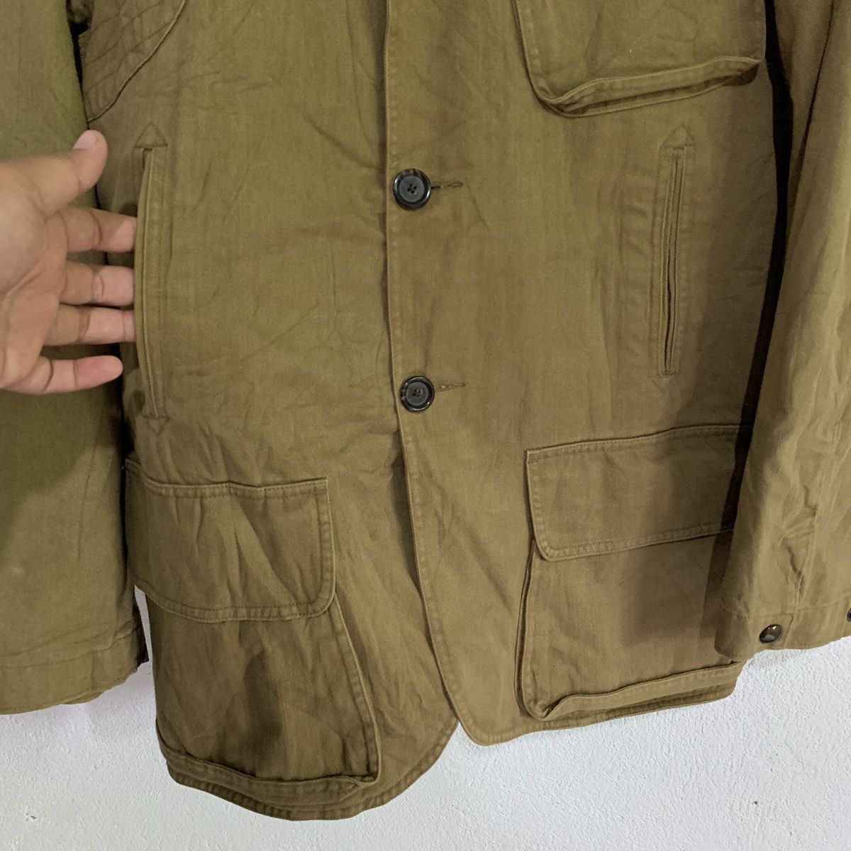 Polo Ralph Lauren × Ralph Lauren Vintage 90s' Workwear Tactical Utility Multi Pocket Jacket Size US M / EU 48-50 / 2 - 15 Thumbnail
