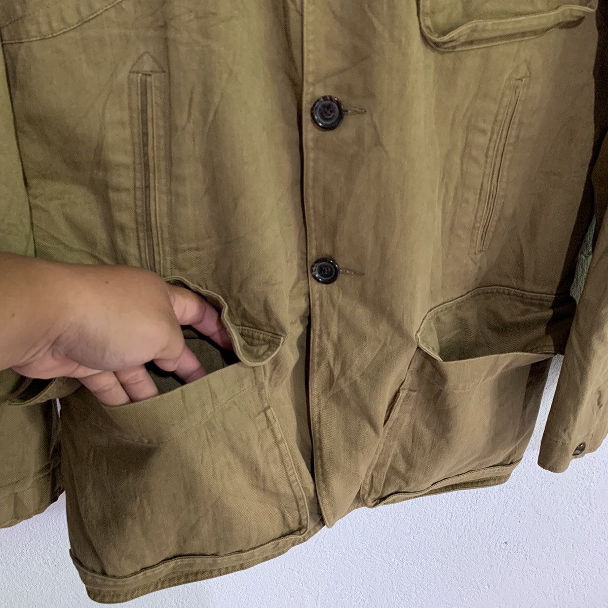 Polo Ralph Lauren × Ralph Lauren Vintage 90s' Workwear Tactical Utility Multi Pocket Jacket Size US M / EU 48-50 / 2 - 16 Thumbnail