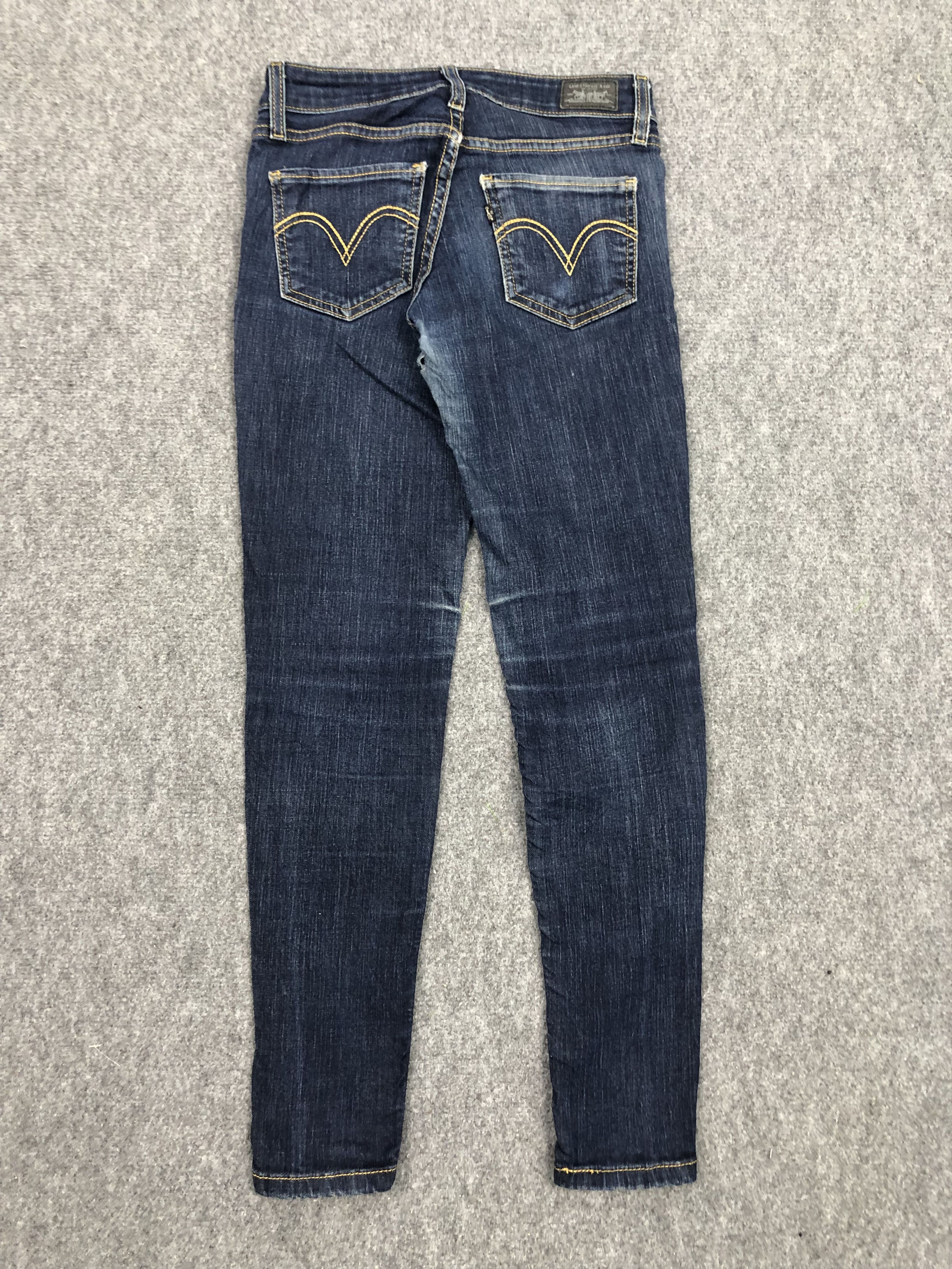 Levi's Vintage Levis 535 Blue Denim Jeans DP0316 Size US 28 / EU 44 - 2 Thumbnail