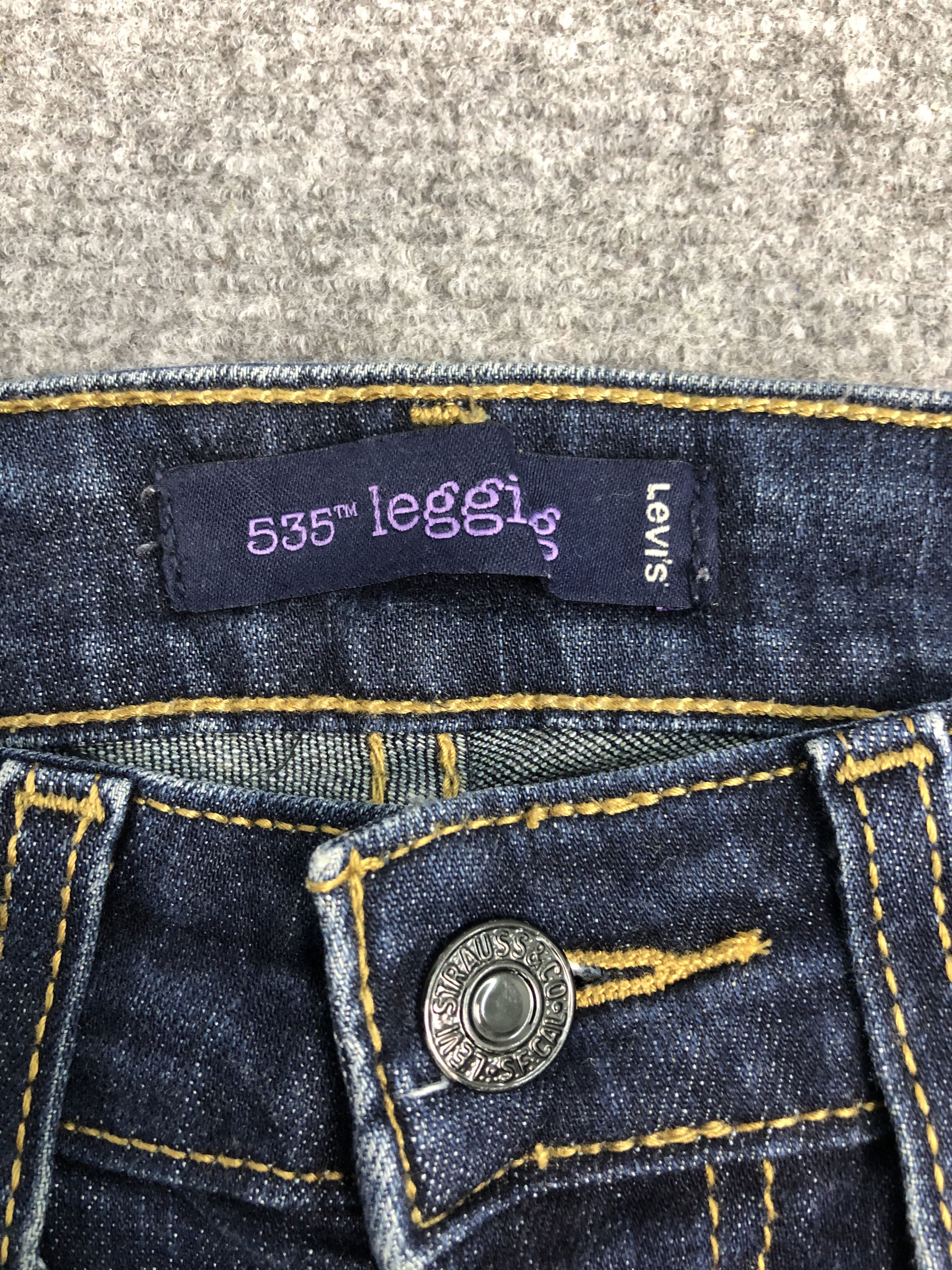 Levi's Vintage Levis 535 Blue Denim Jeans DP0316 Size US 28 / EU 44 - 6 Thumbnail