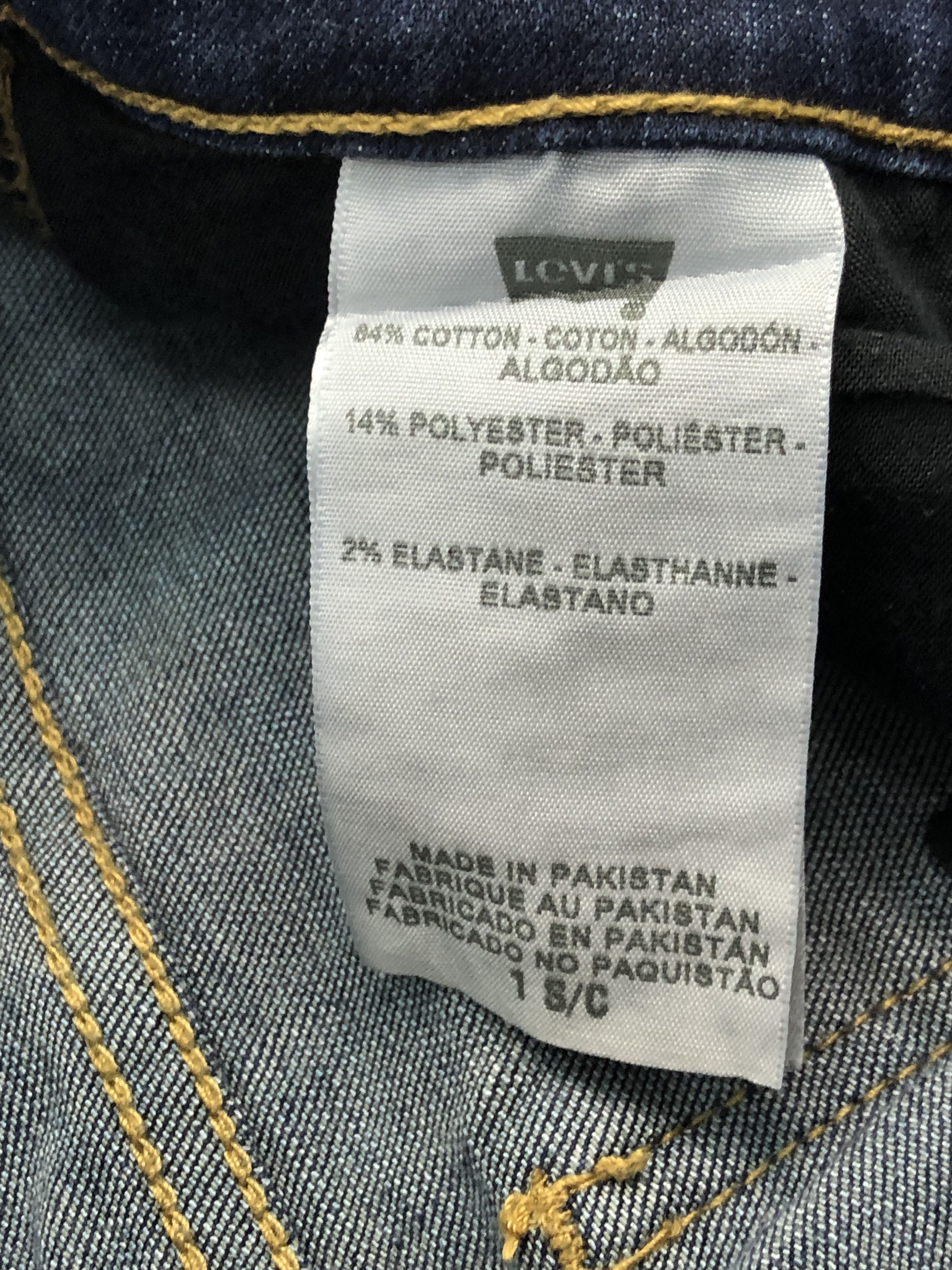 Levi's Vintage Levis 535 Blue Denim Jeans DP0316 Size US 28 / EU 44 - 8 Thumbnail