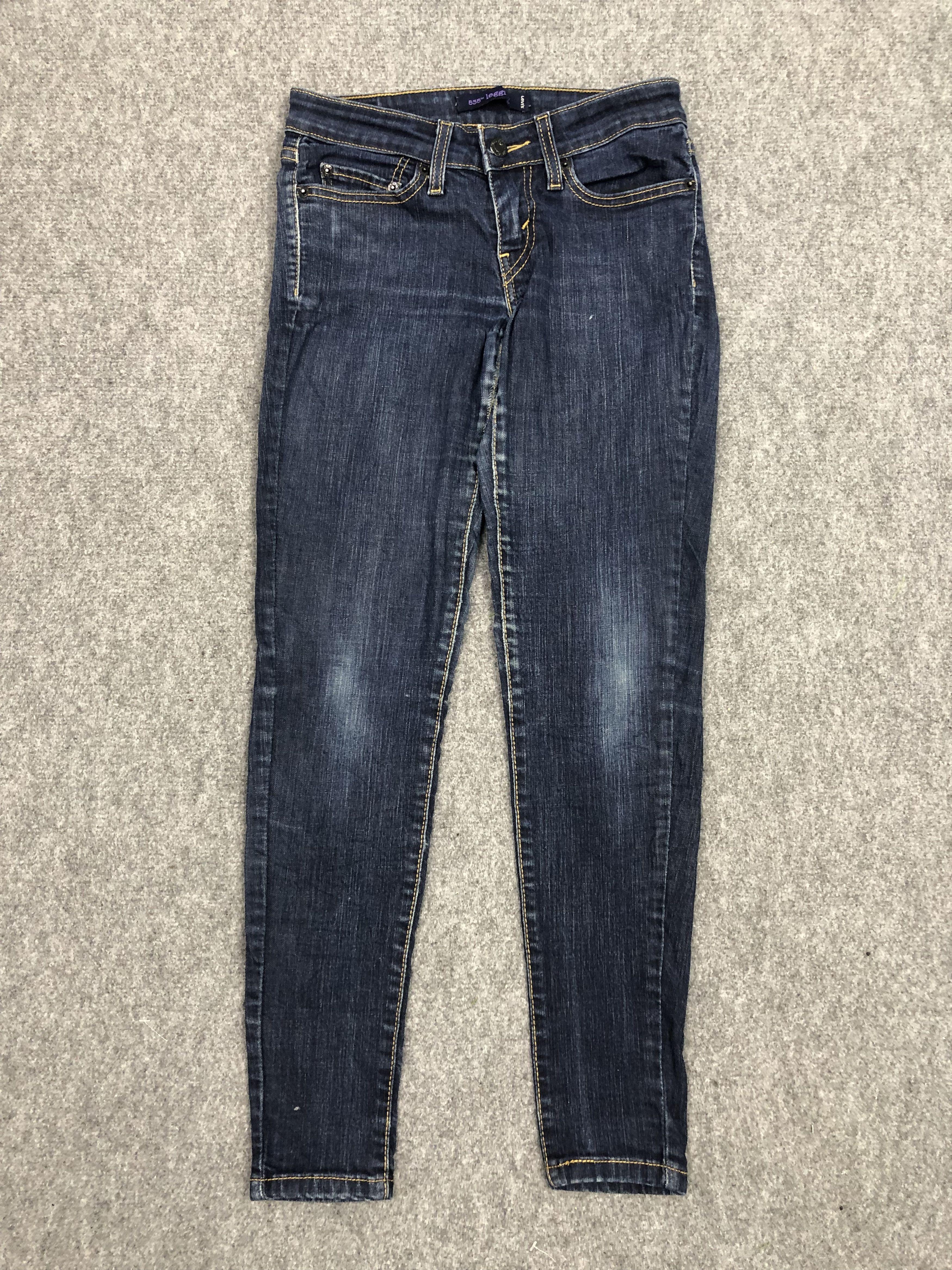 image of Levis 535 Blue Denim Jeans, Men's (Size 28)