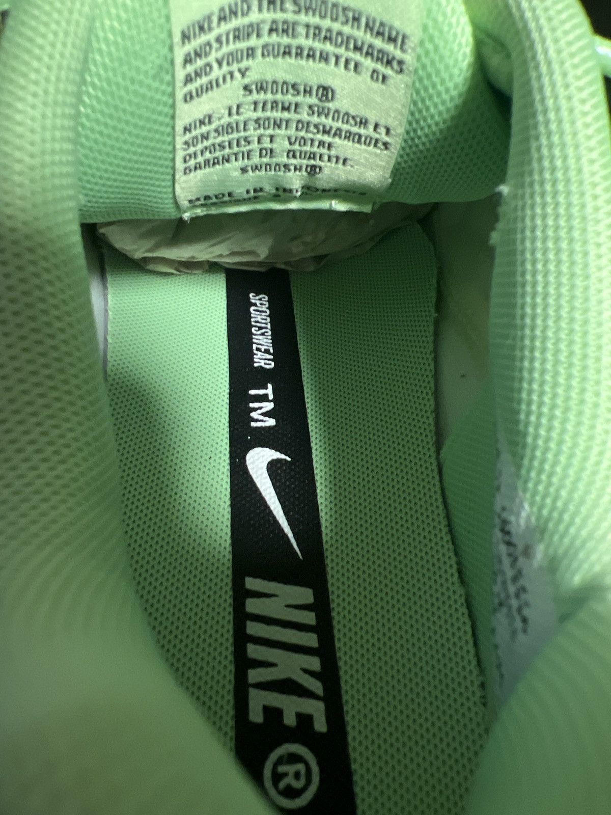 Nike Air Max Plus Premium Overbranding - Lime Blast 2018 Size US 9 / EU 42 - 5 Thumbnail