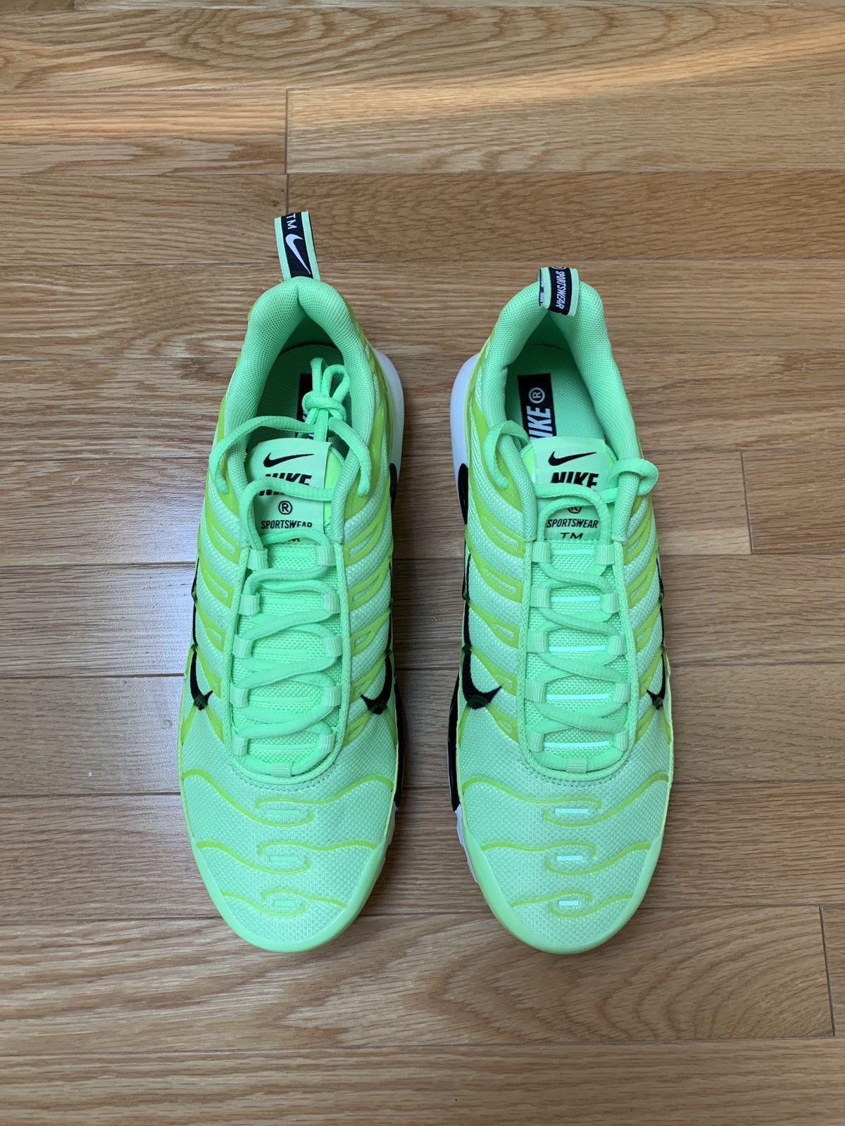 Nike Air Max Plus Premium Overbranding - Lime Blast 2018 Size US 9 / EU 42 - 1 Thumbnail