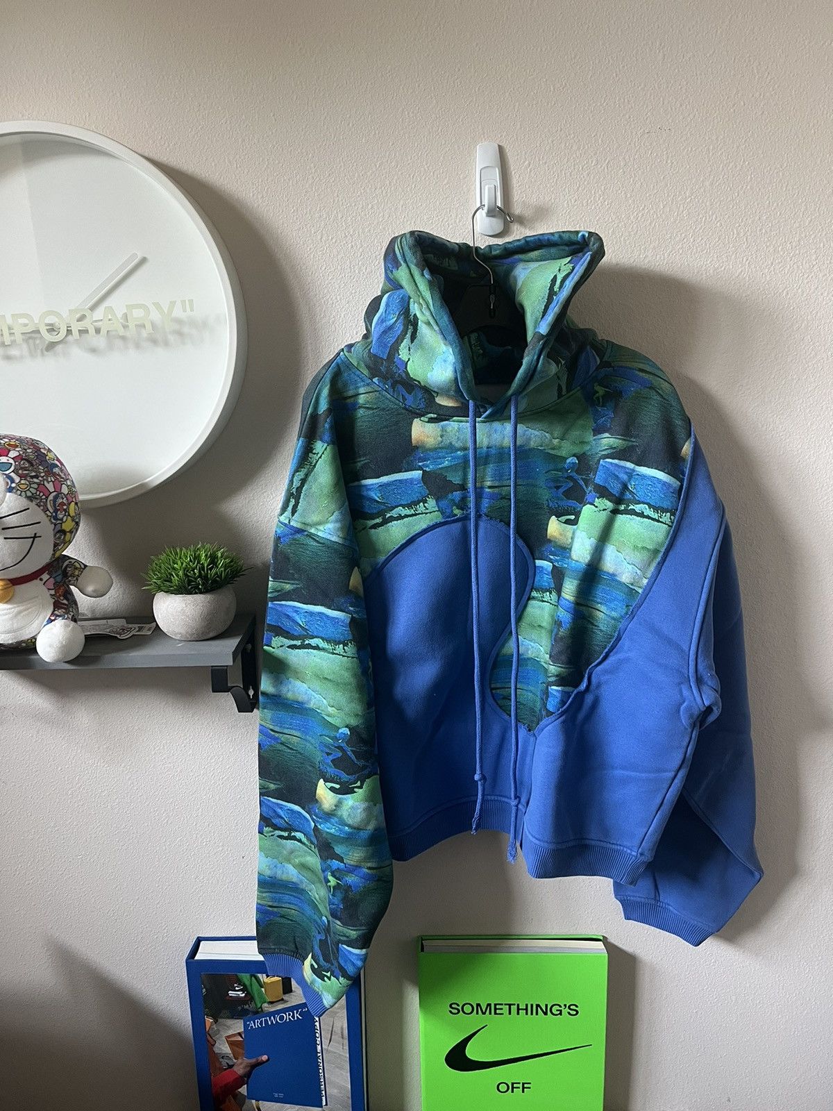 ジャケット・アウター ERL Swirl Zipped Hoodie size xs ERL Swirl hooded cotton sweatshirt | Harvey Nichols