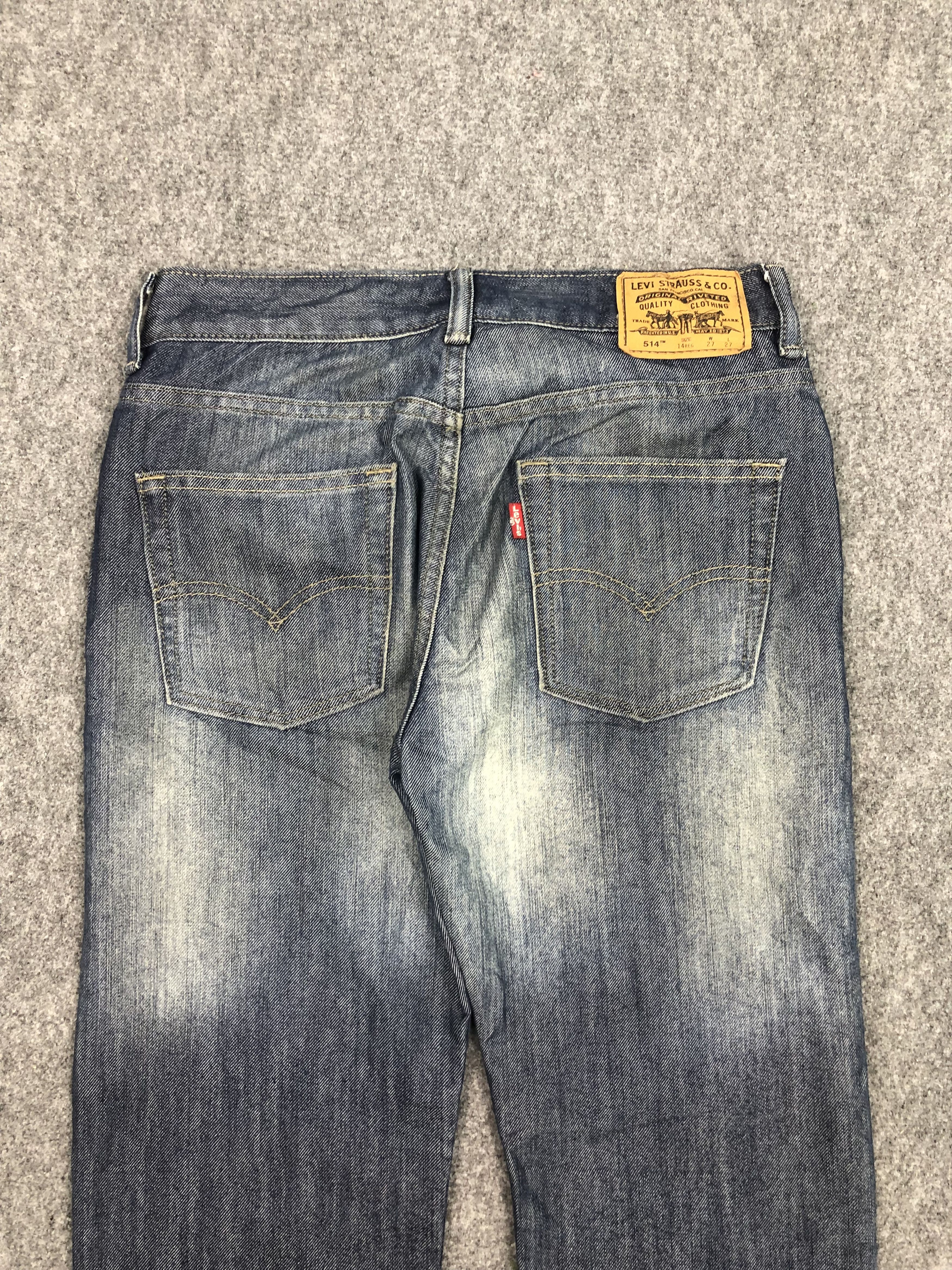 Levi's Vintage Levis 514 Blue Denim Jeans DP0321 Size US 28 / EU 44 - 4 Thumbnail
