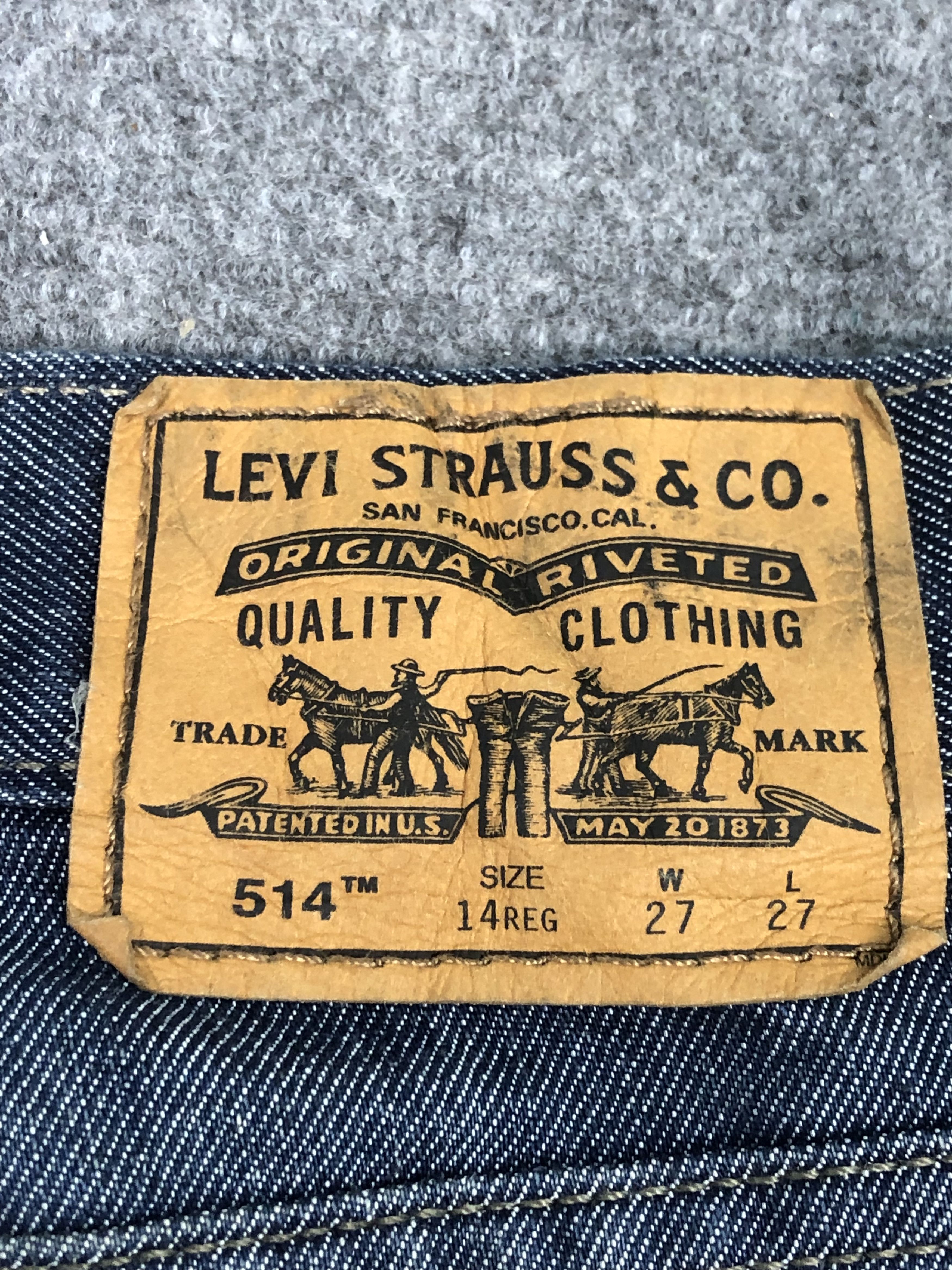 Levi's Vintage Levis 514 Blue Denim Jeans DP0321 Size US 28 / EU 44 - 5 Thumbnail