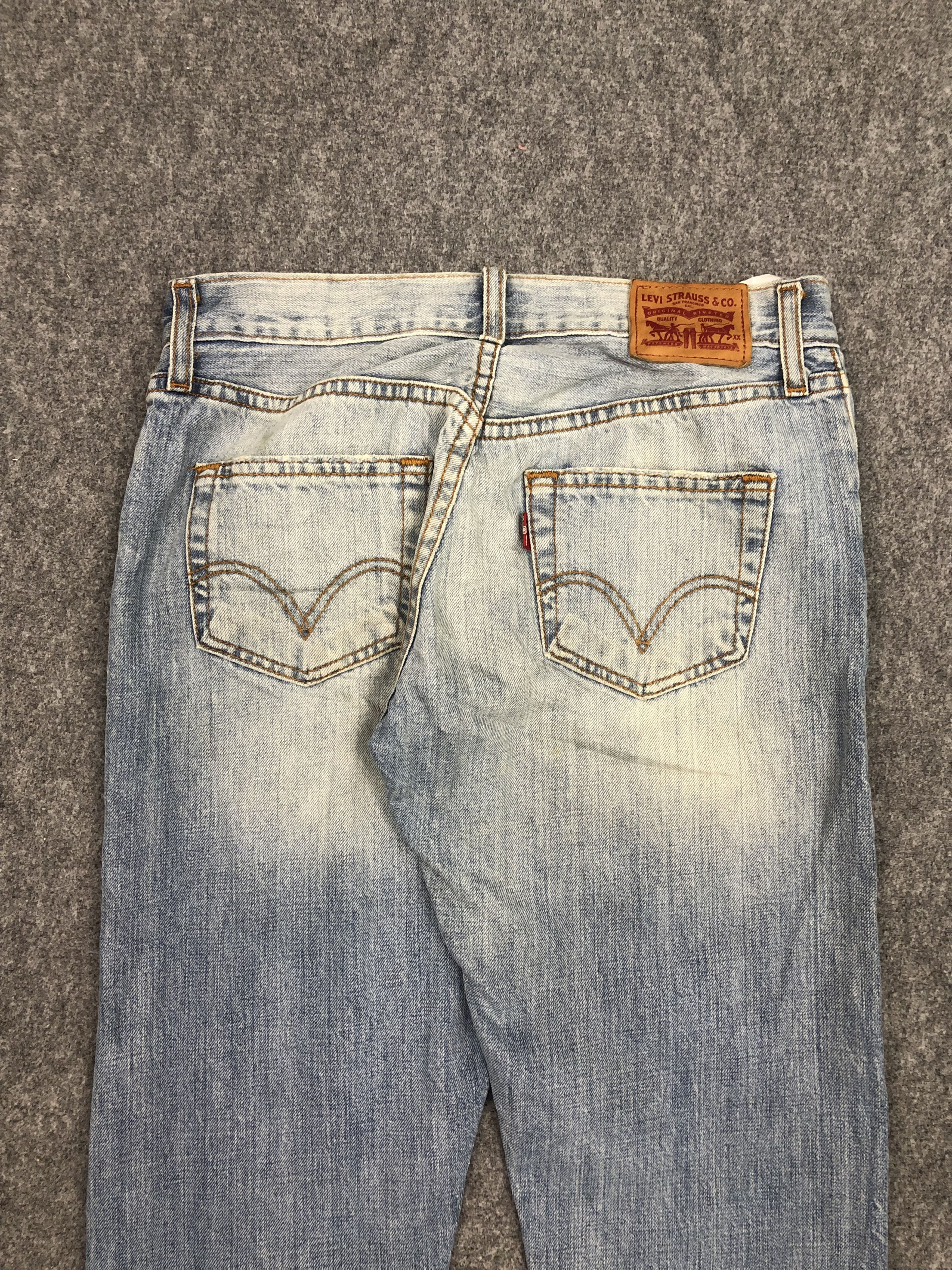 Levi's Vintage Levis Blue Faded Denim DP0324 Size US 28 / EU 44 - 4 Thumbnail