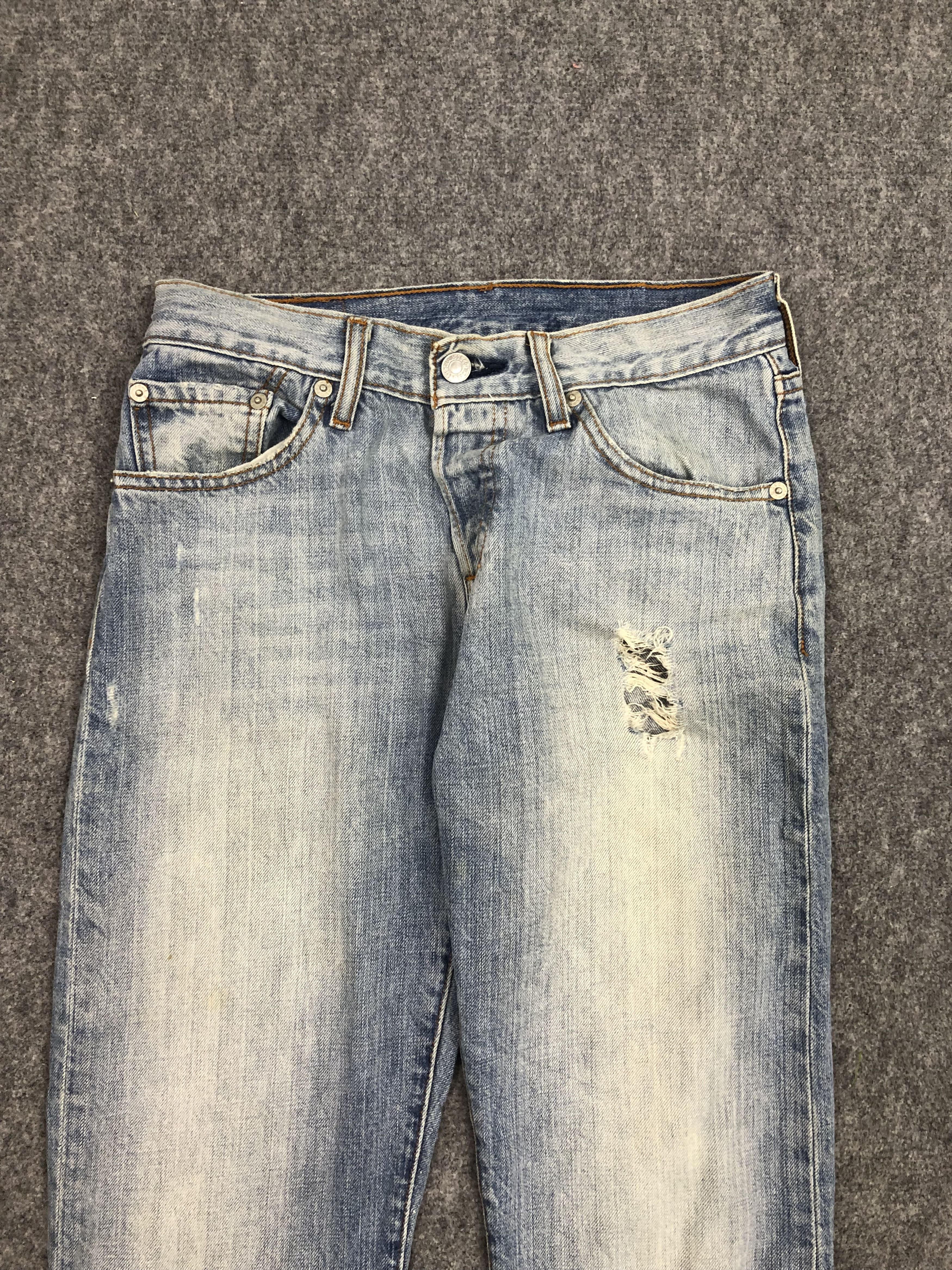 Levi's Vintage Levis Blue Faded Denim DP0324 Size US 28 / EU 44 - 3 Thumbnail